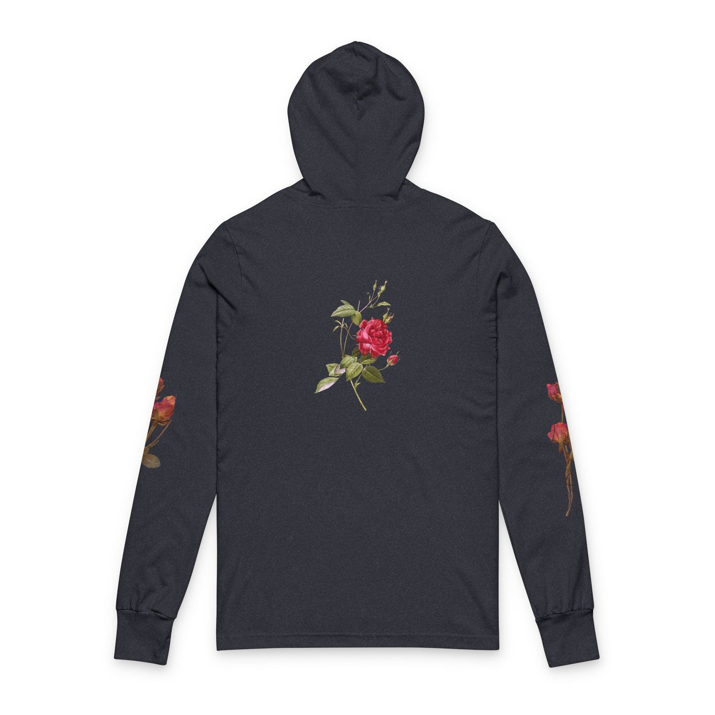 Mom Floral Hoodie - Unisex Long Sleeve Tee for Mother's Day