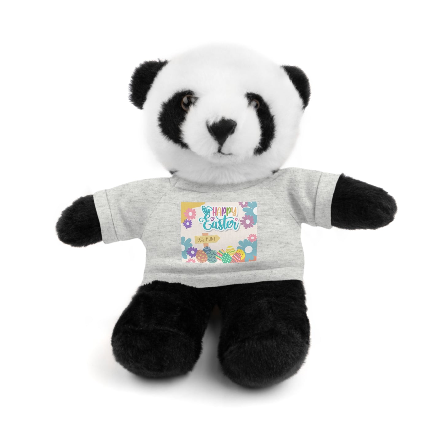 Happy Easter Stuffed Animal with T-Shirt
