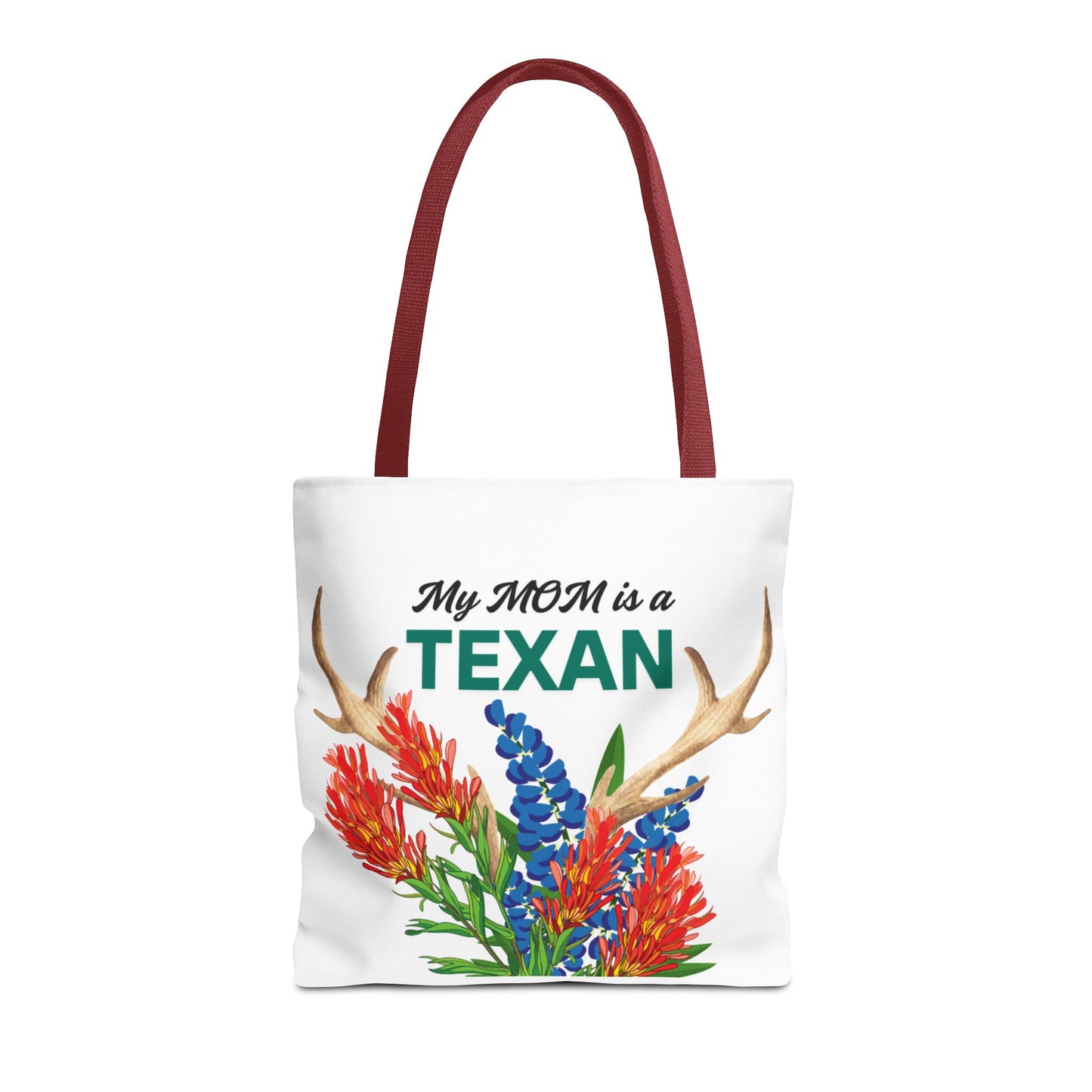 Texas MOM Floral Tote Bag - Perfect for Mother's Day or Southwestern Style Lovers