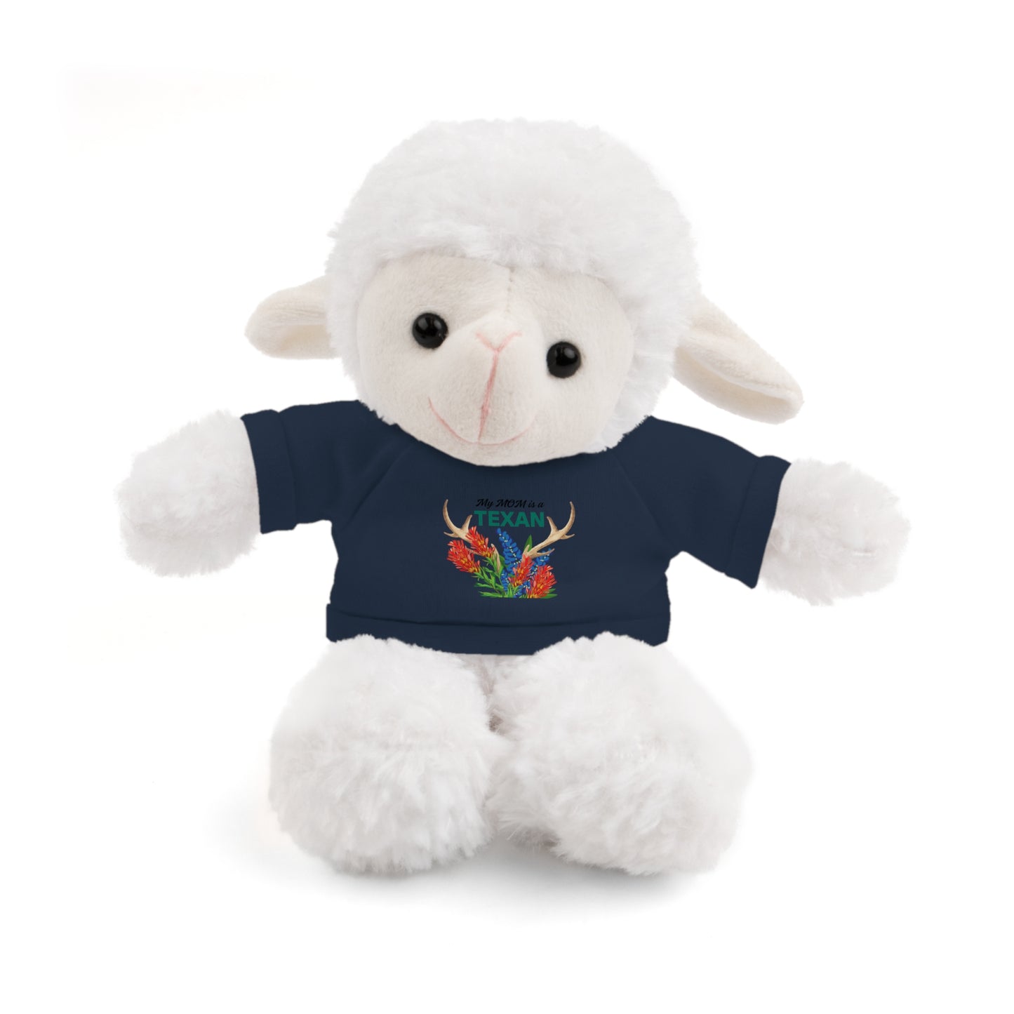 Texas MOM-Themed Stuffed Animal with Tee - Perfect Gift for Kids and Collectors