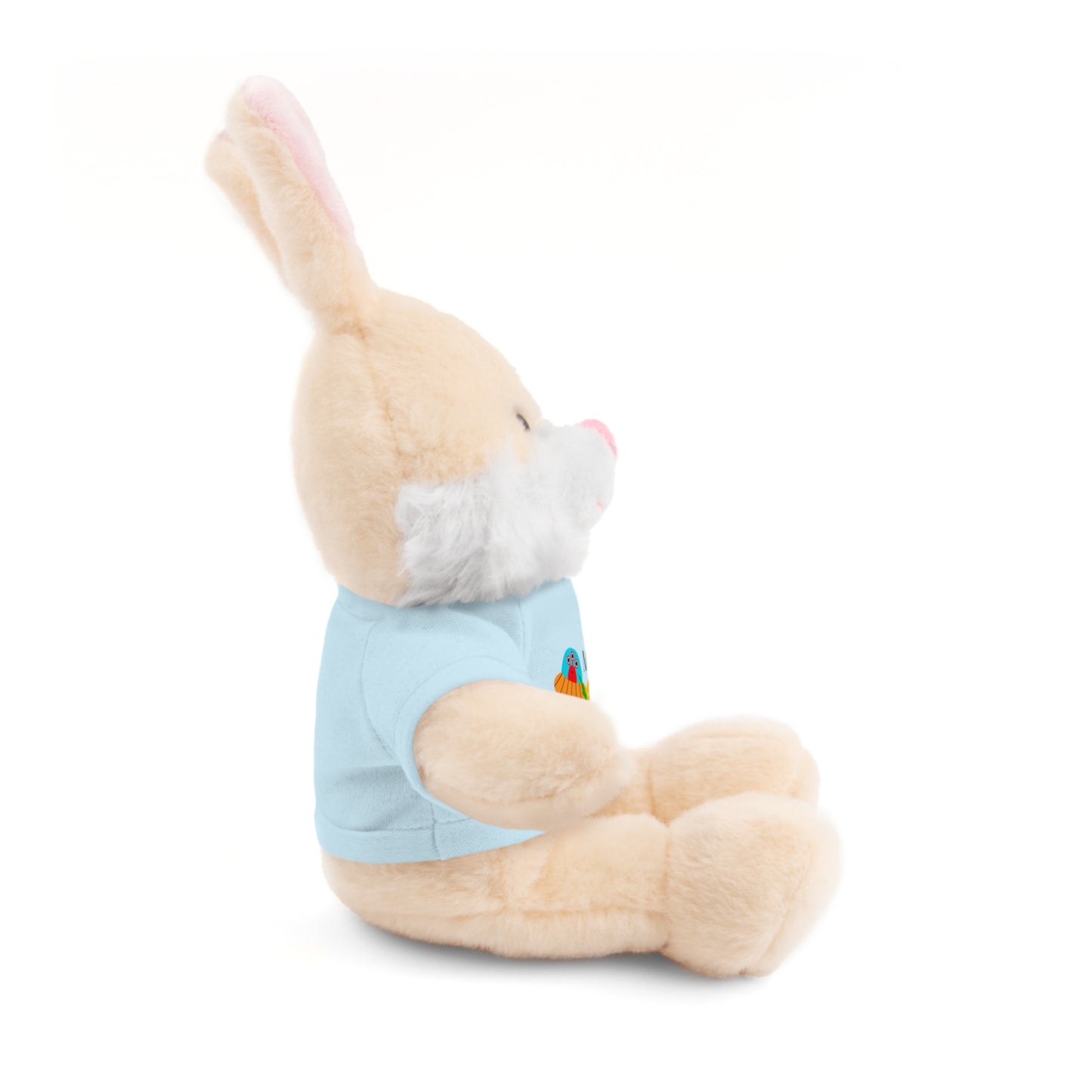 MOM is my Hero Stuffed Animal Tee Bear - Perfect Gift for Kids & Celebrations