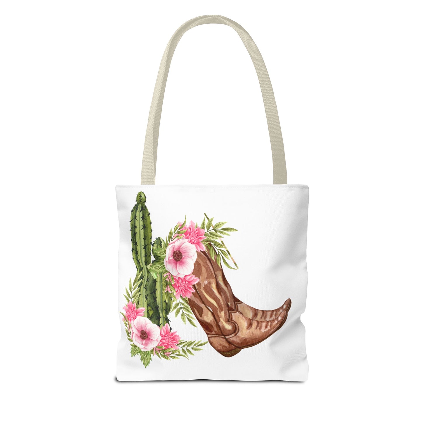 My MOM is a Texan Floral Western Tote Bag - Perfect for Moms Who Love Texas
