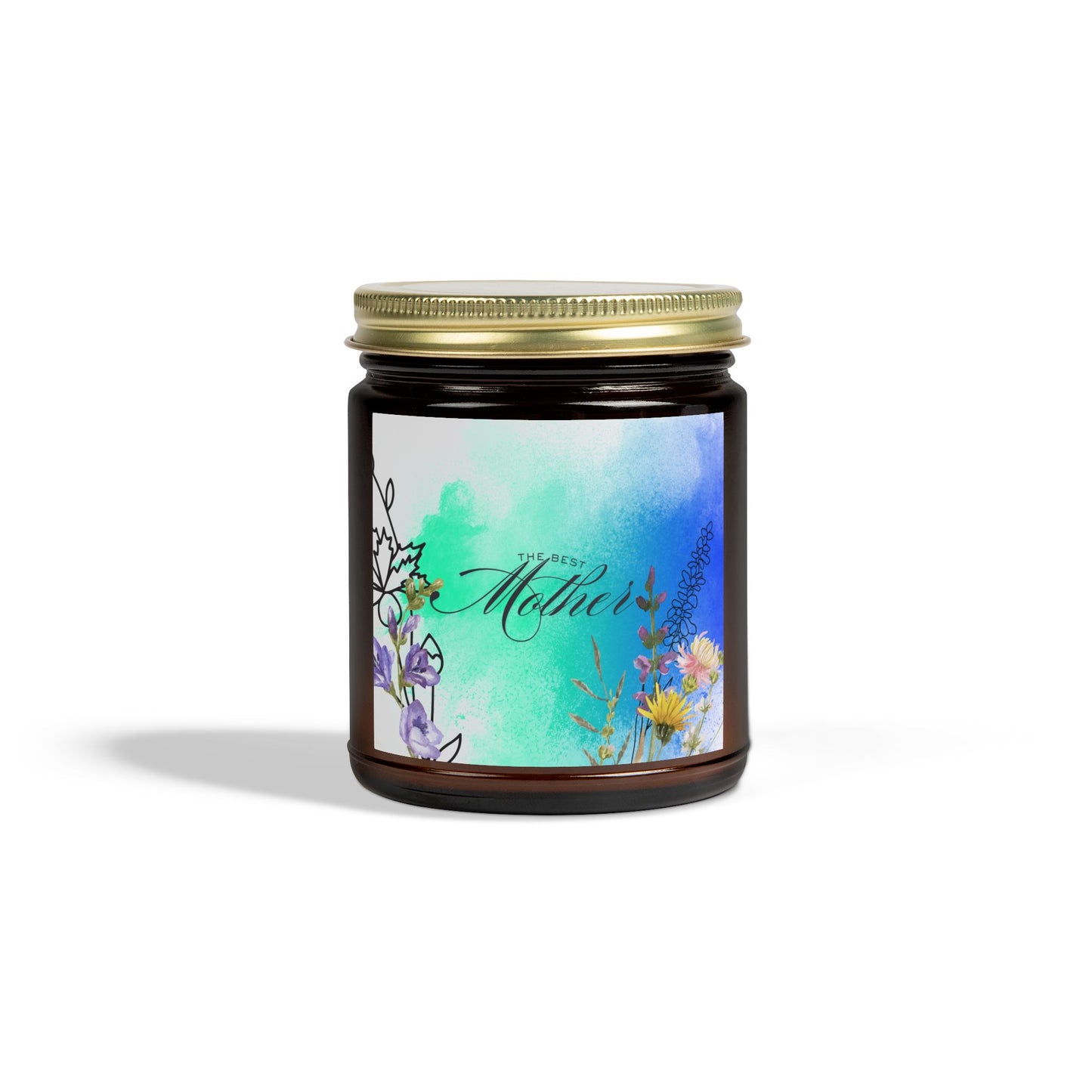 Best Mom Scented Candle - Coconut Apricot Wax (4oz, 9oz)