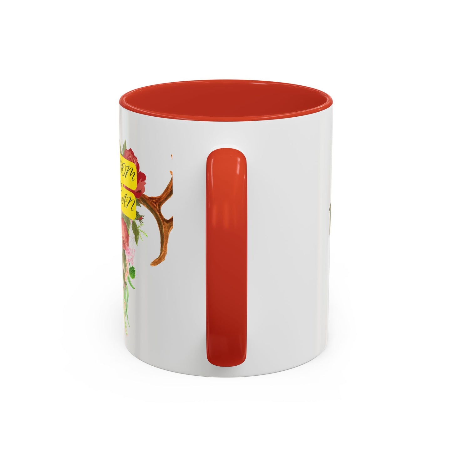 My Mom is a Texan Floral Coffee Mug - Perfect Gift for Mother's Day & Texas Lovers