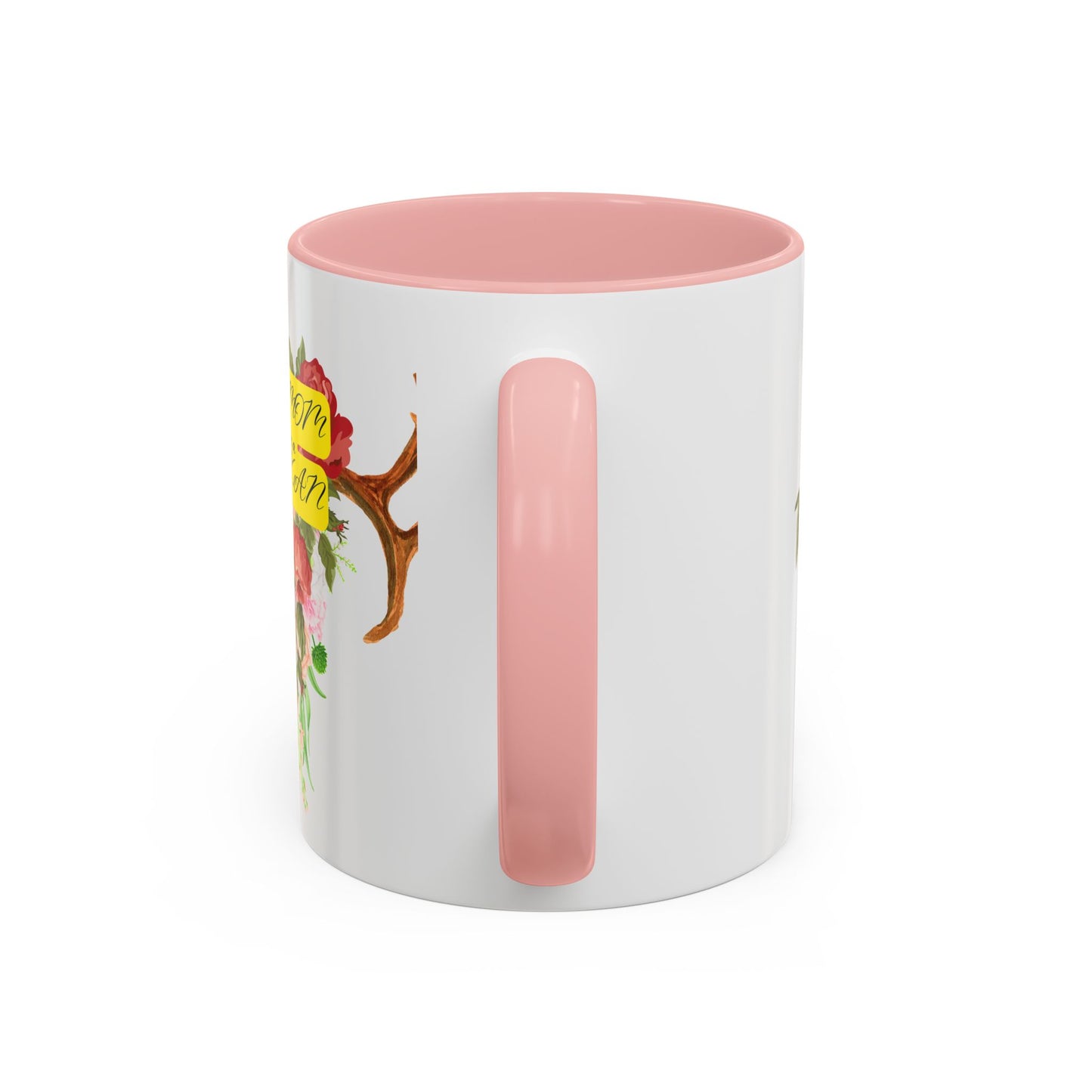 My Mom is a Texan Floral Coffee Mug - Perfect Gift for Mother's Day & Texas Lovers