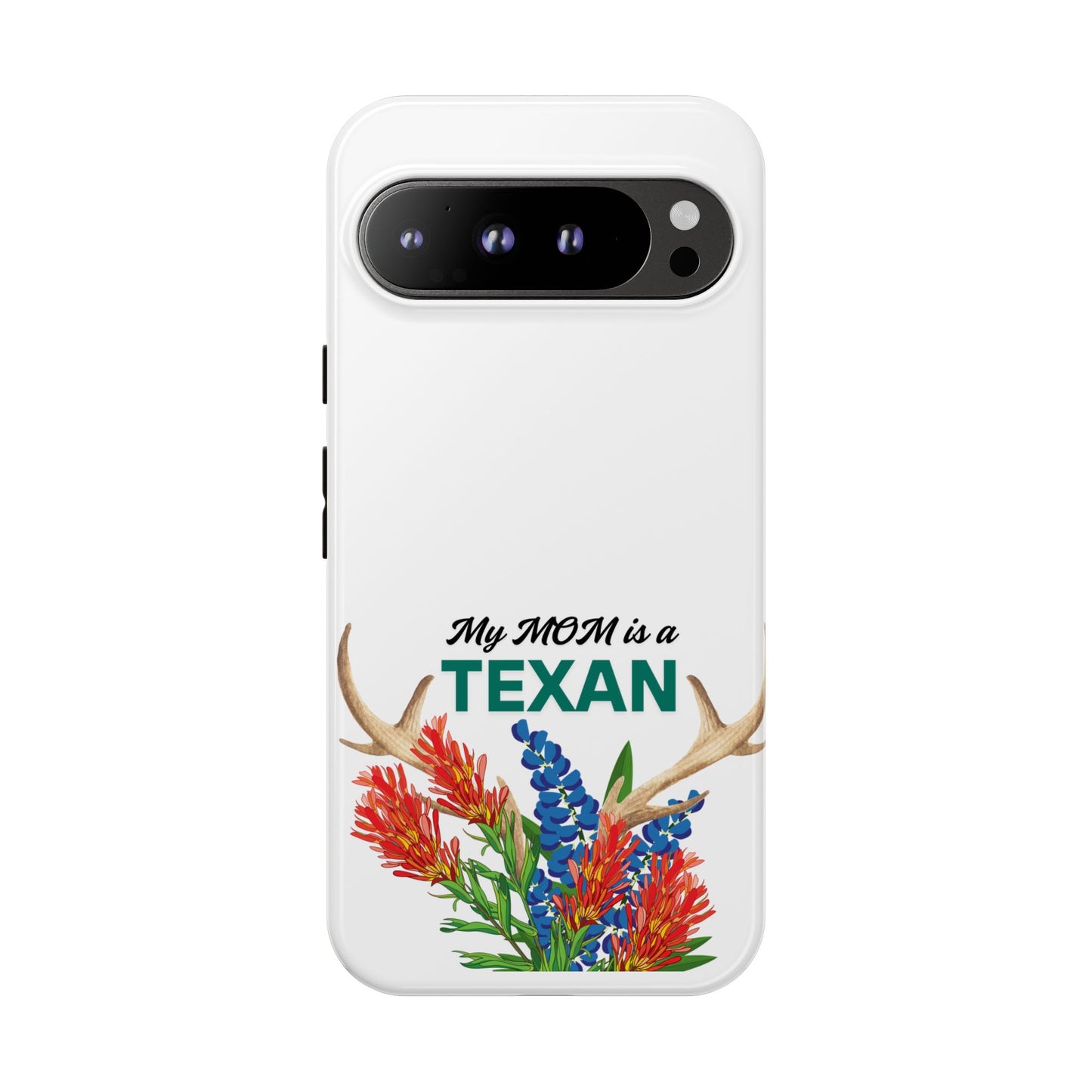 Texas MOM Phone Case - Tough & Stylish Floral Design