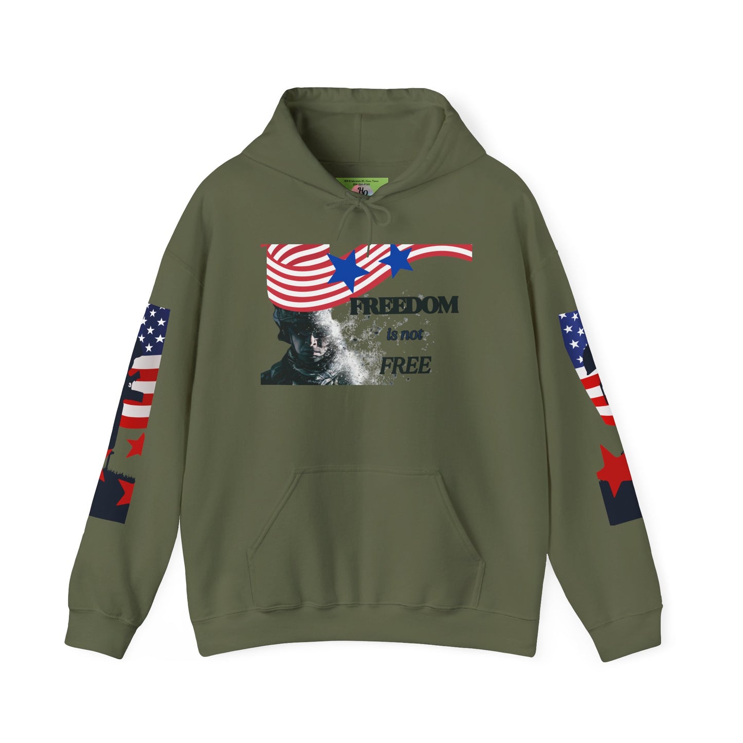 Freedom is Not Free-Veteran's Day Apparel, Independence Day Hoodie