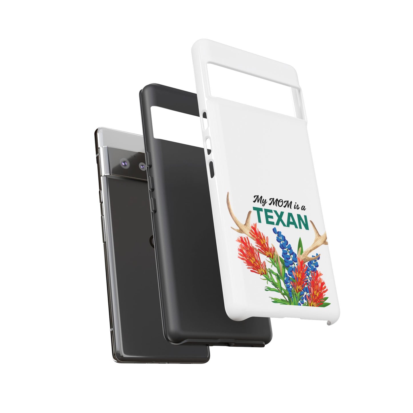Texas MOM Phone Case - Tough & Stylish Floral Design