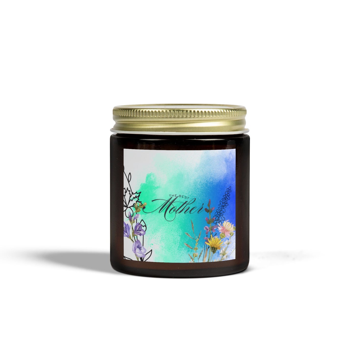Best Mom Scented Candle - Coconut Apricot Wax (4oz, 9oz)