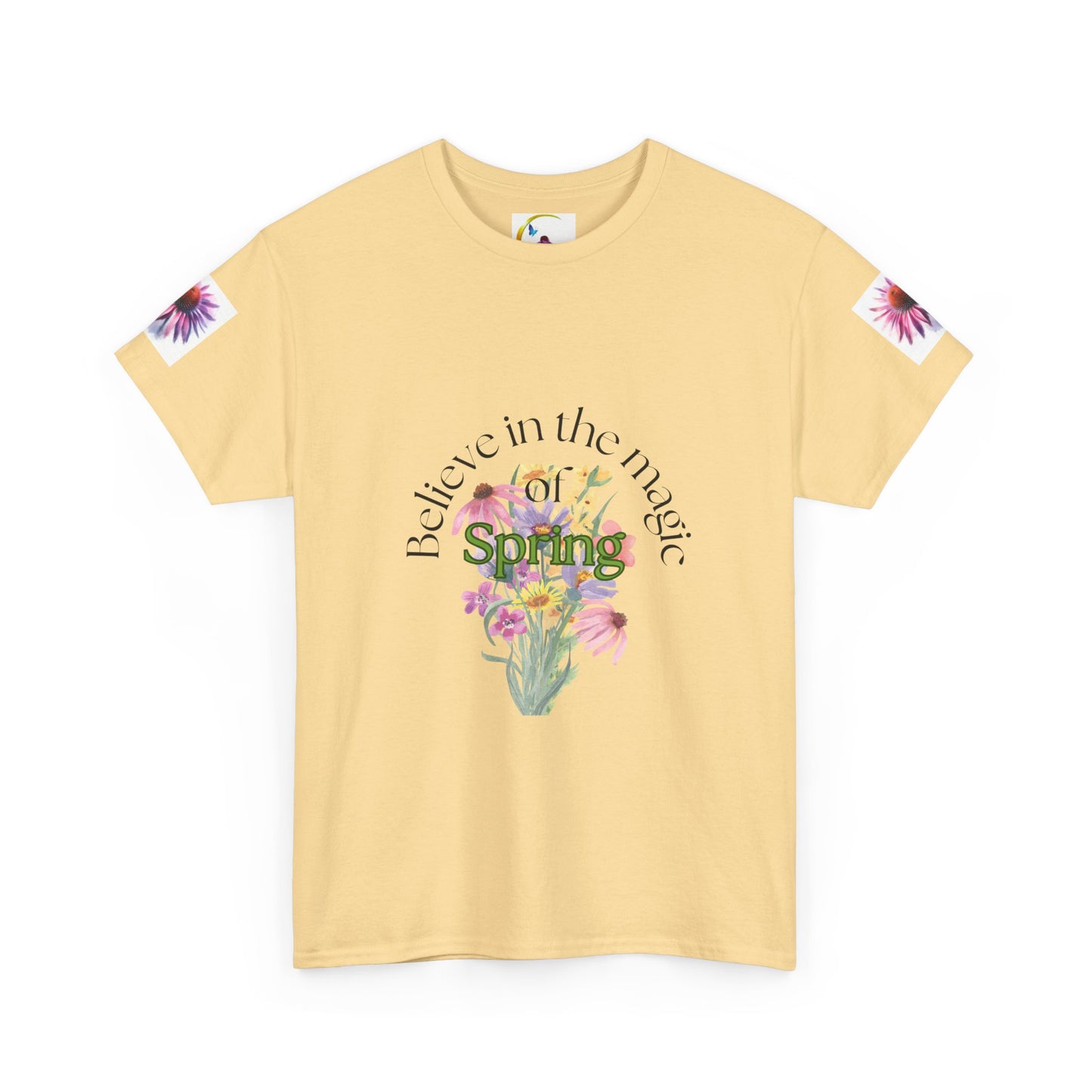"Believe in the Magic of Spring" Unisex Heavy cotton Tee