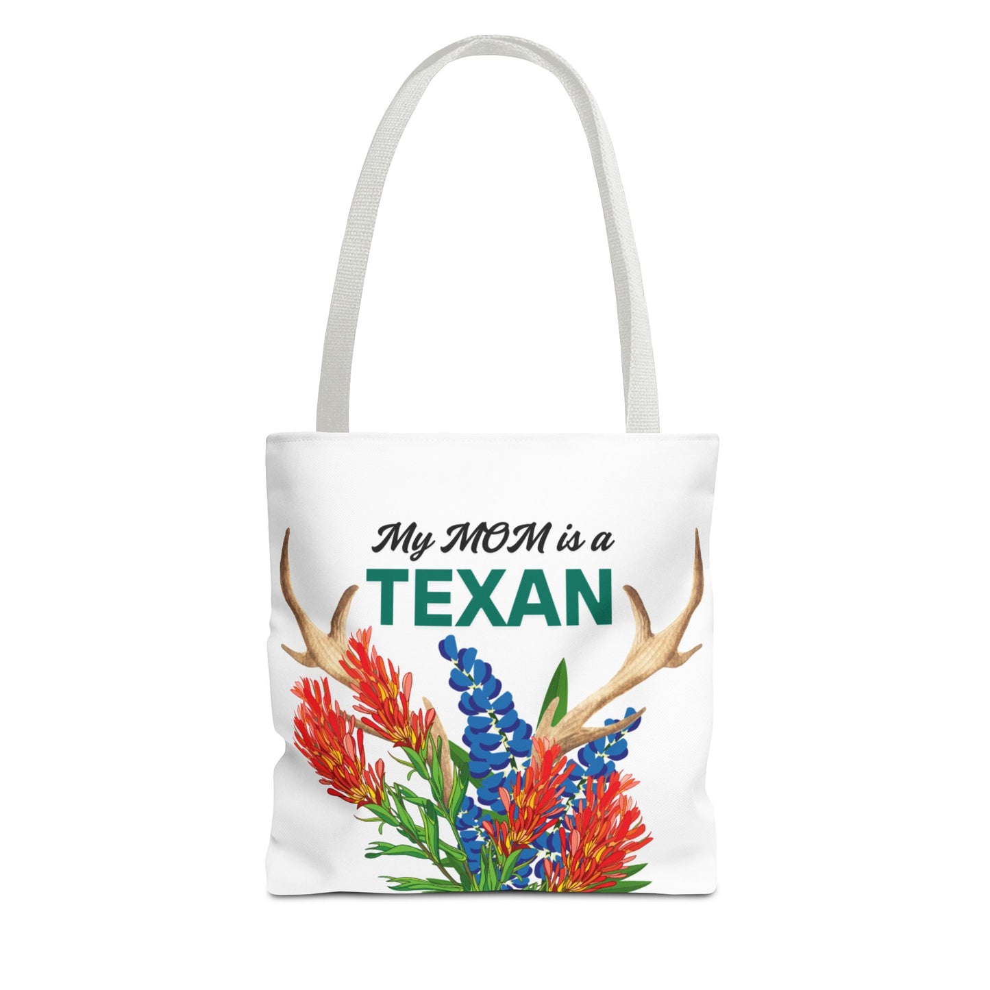 Texas MOM Floral Tote Bag - Perfect for Mother's Day or Southwestern Style Lovers