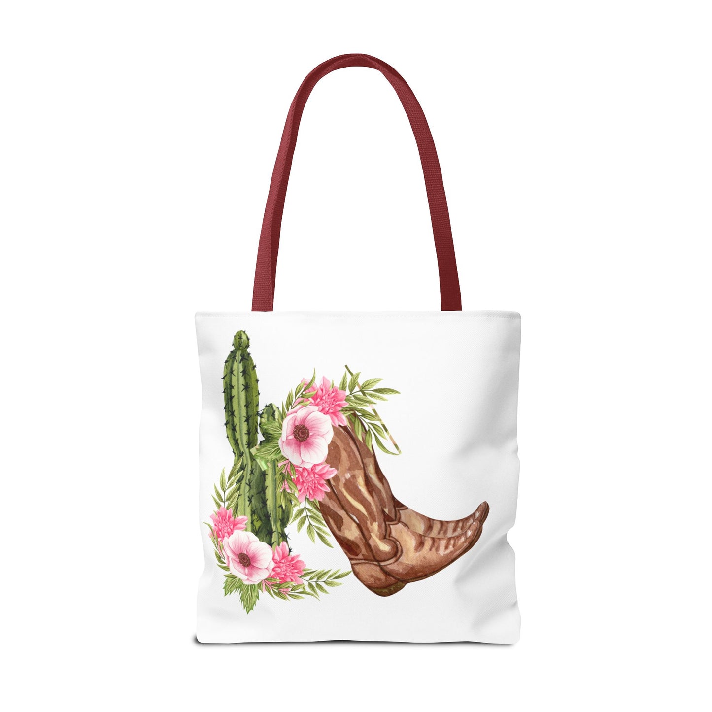 My MOM is a Texan Floral Western Tote Bag - Perfect for Moms Who Love Texas