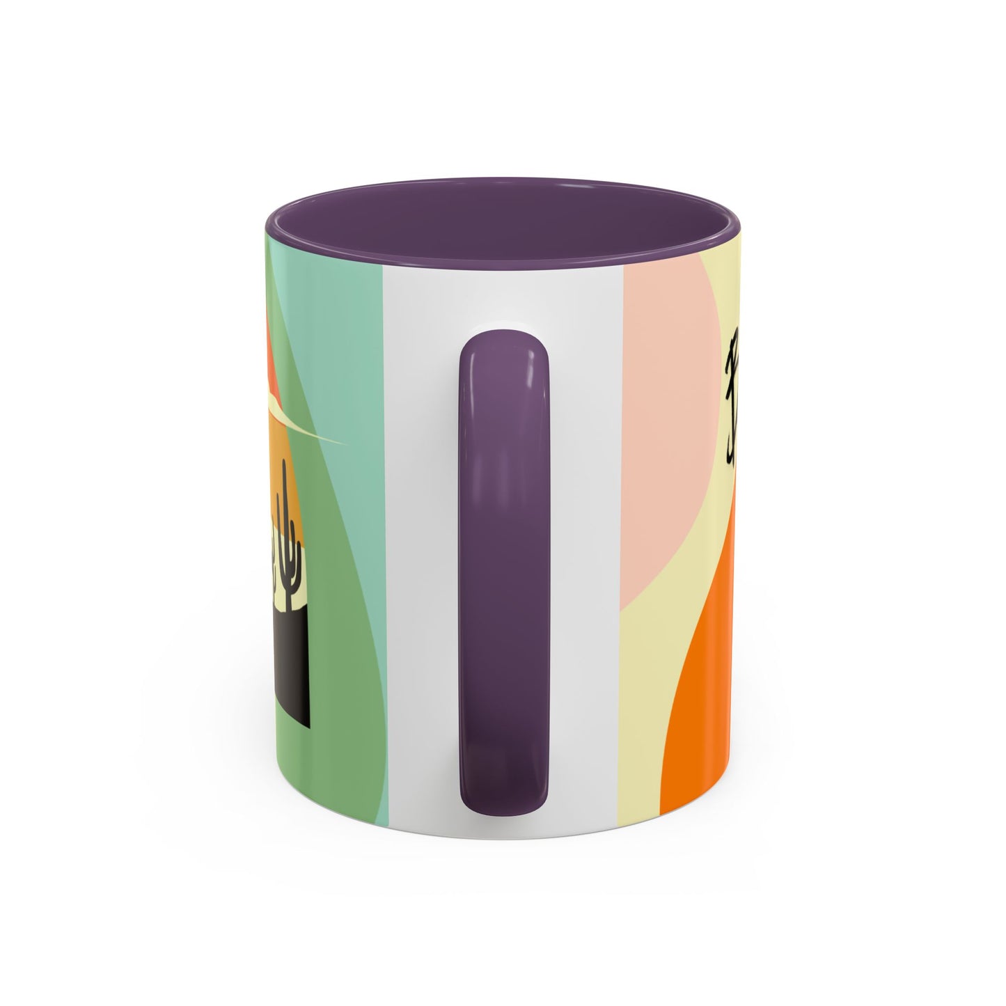 Vintage Off-Road Truck Coffee Mug — Desert Sunset Accent
