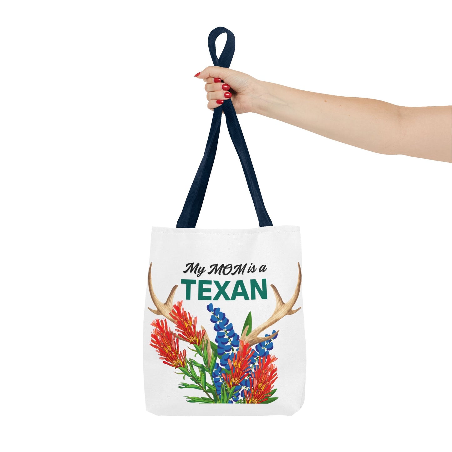 Texas MOM Floral Tote Bag - Perfect for Mother's Day or Southwestern Style Lovers