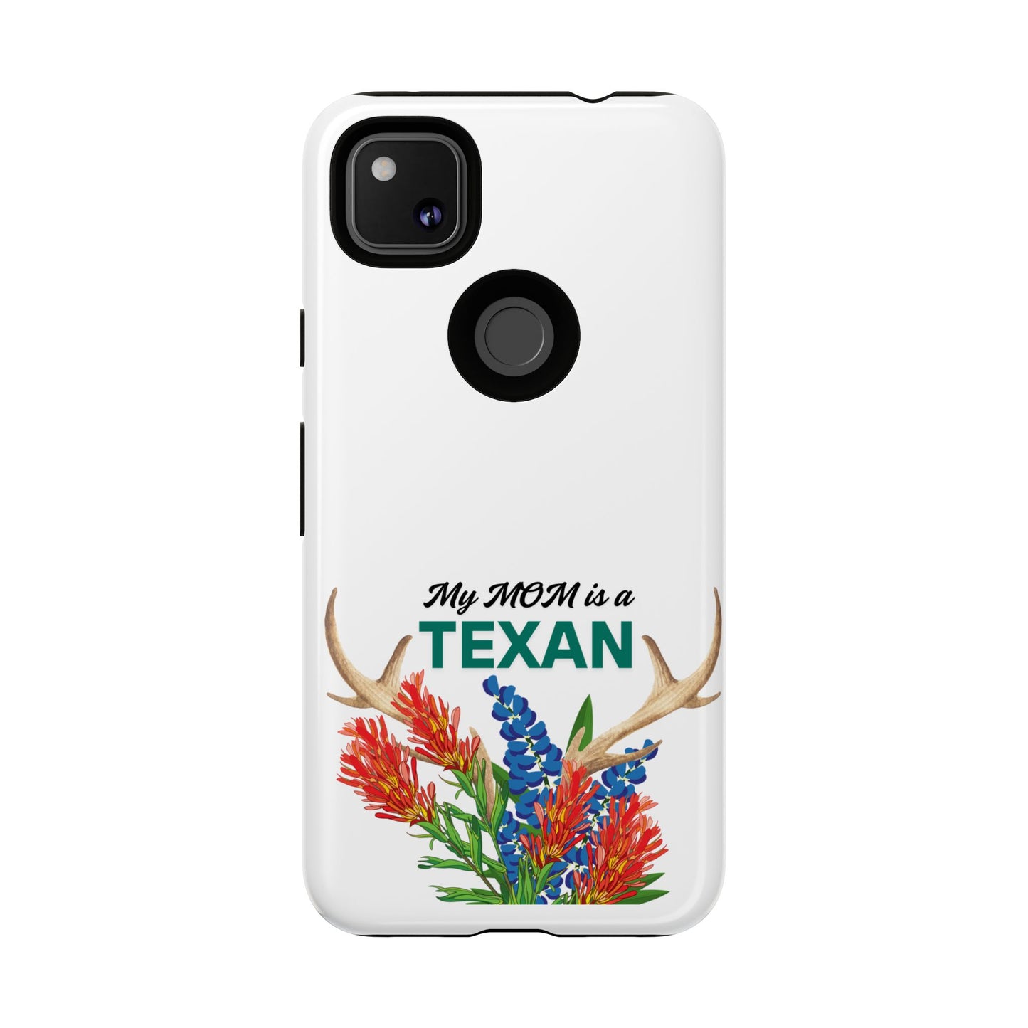 Texas MOM Phone Case - Tough & Stylish Floral Design