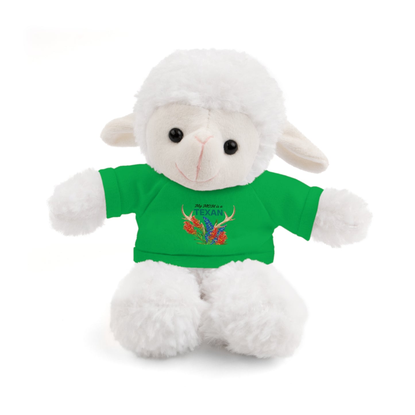 Texas MOM-Themed Stuffed Animal with Tee - Perfect Gift for Kids and Collectors