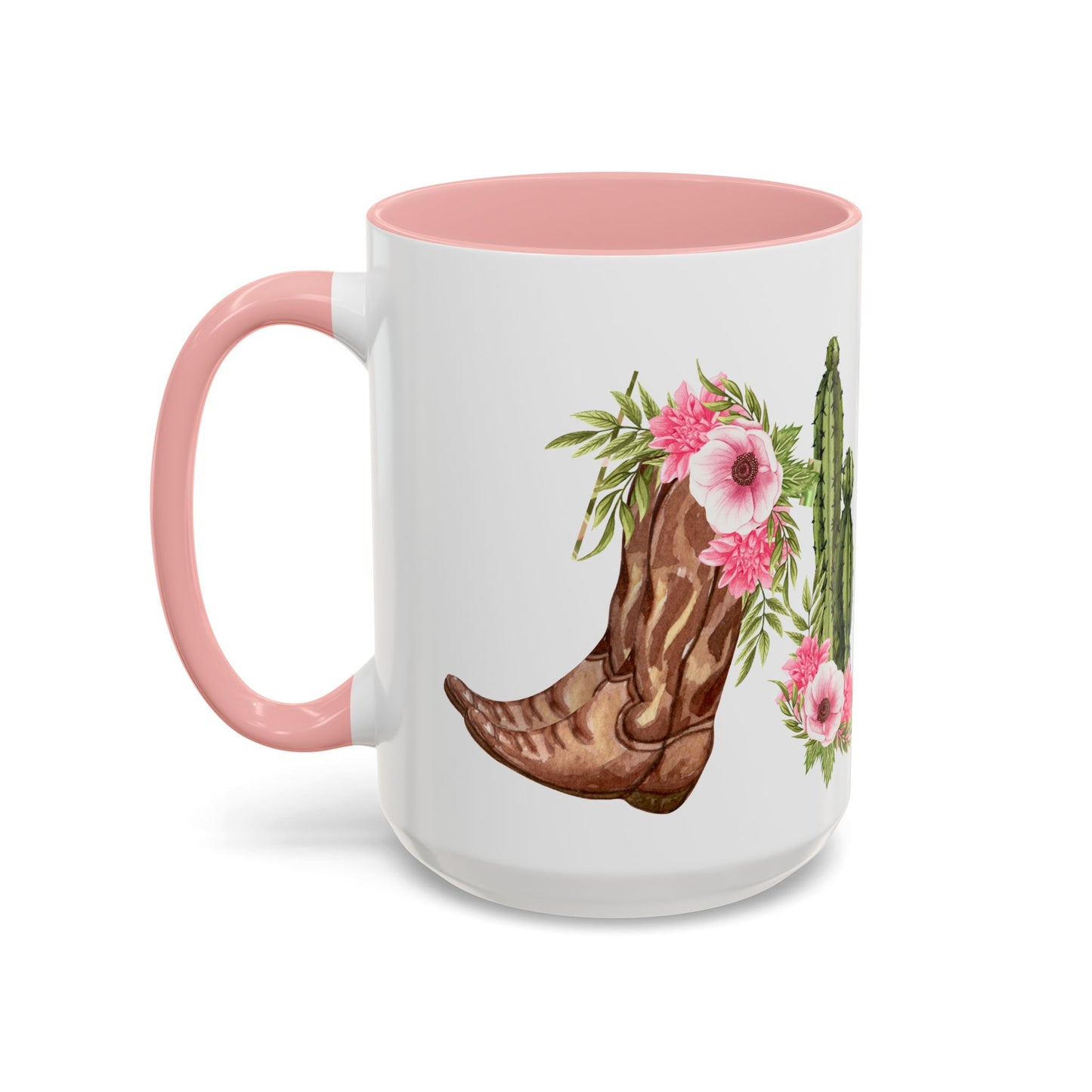 Texas MOM Accent Coffee Mug - Vibrant Floral Design for Mothers Day