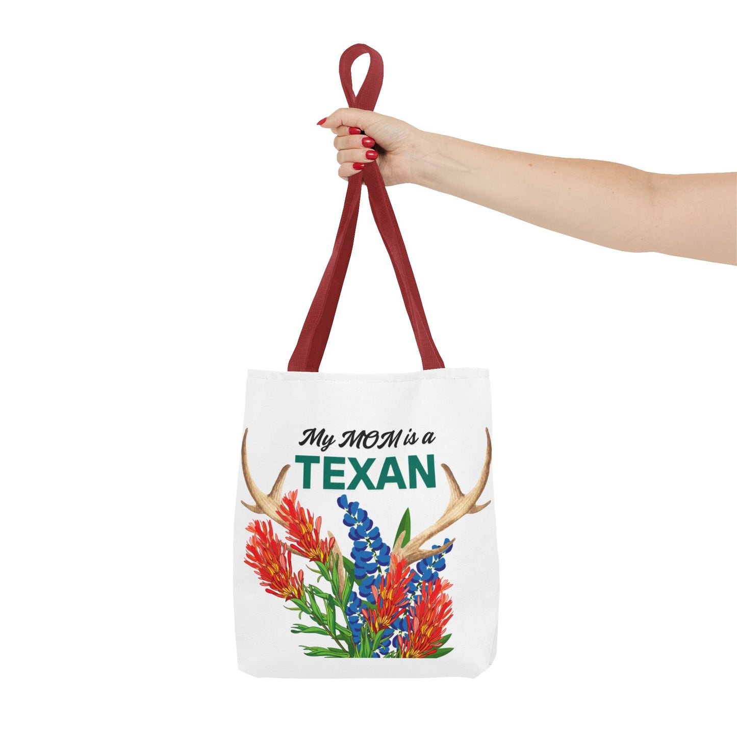 Texas MOM Floral Tote Bag - Perfect for Mother's Day or Southwestern Style Lovers