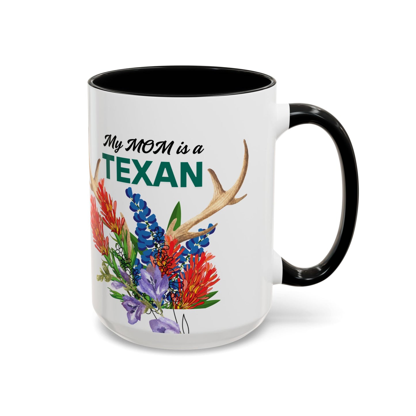 Texas MOM Coffee Mug - 11oz & 15oz Accent Cups