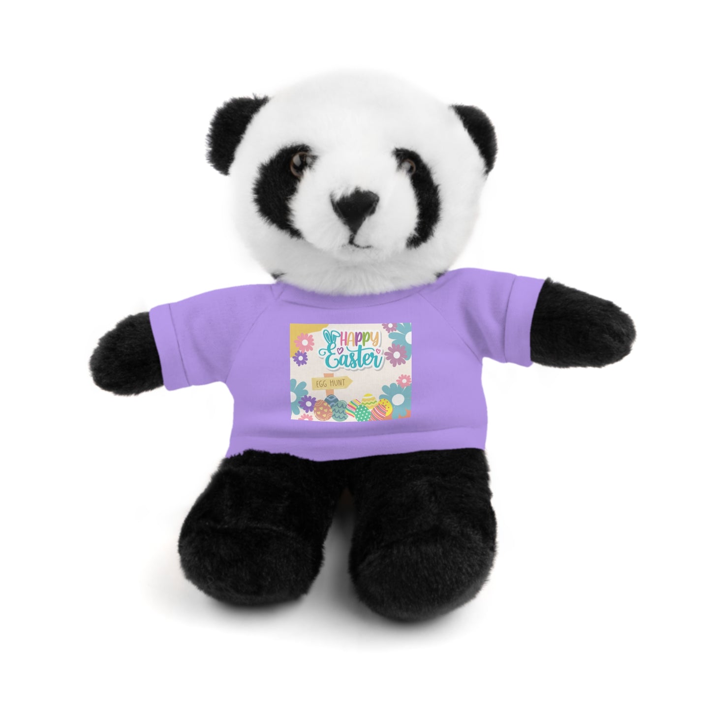 Happy Easter Stuffed Animal with T-Shirt