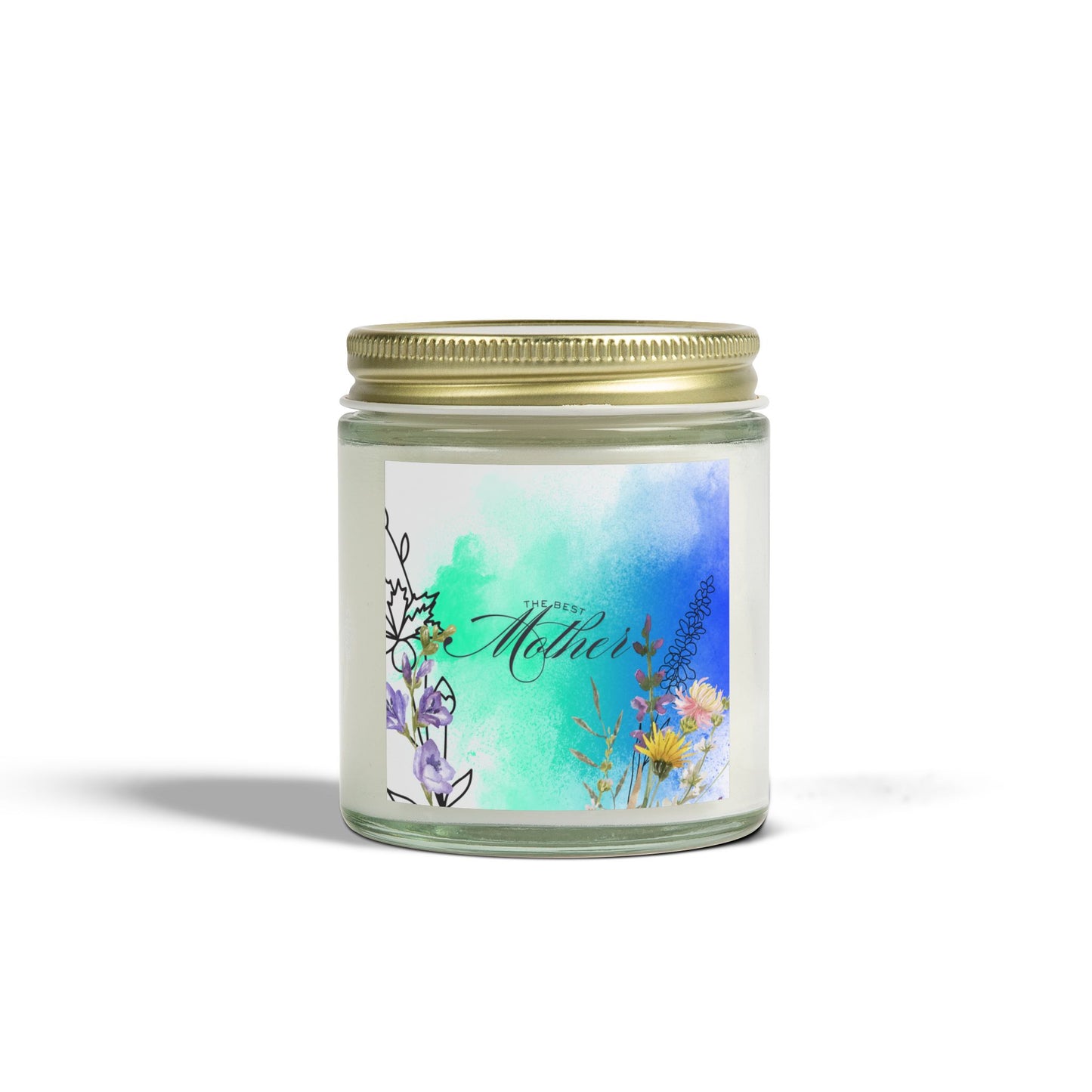 Best Mom Scented Candle - Coconut Apricot Wax (4oz, 9oz)