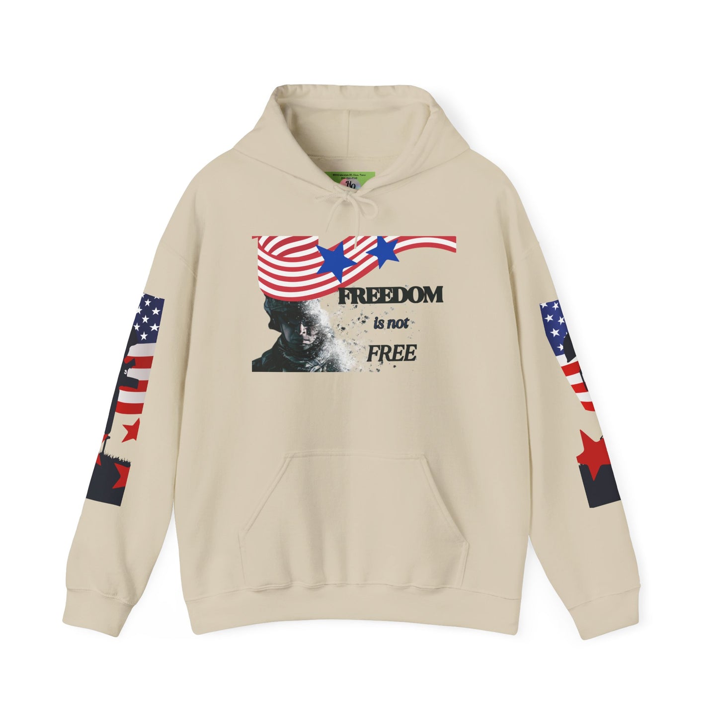 Freedom is Not Free-Veteran's Day Apparel, Independence Day Hoodie