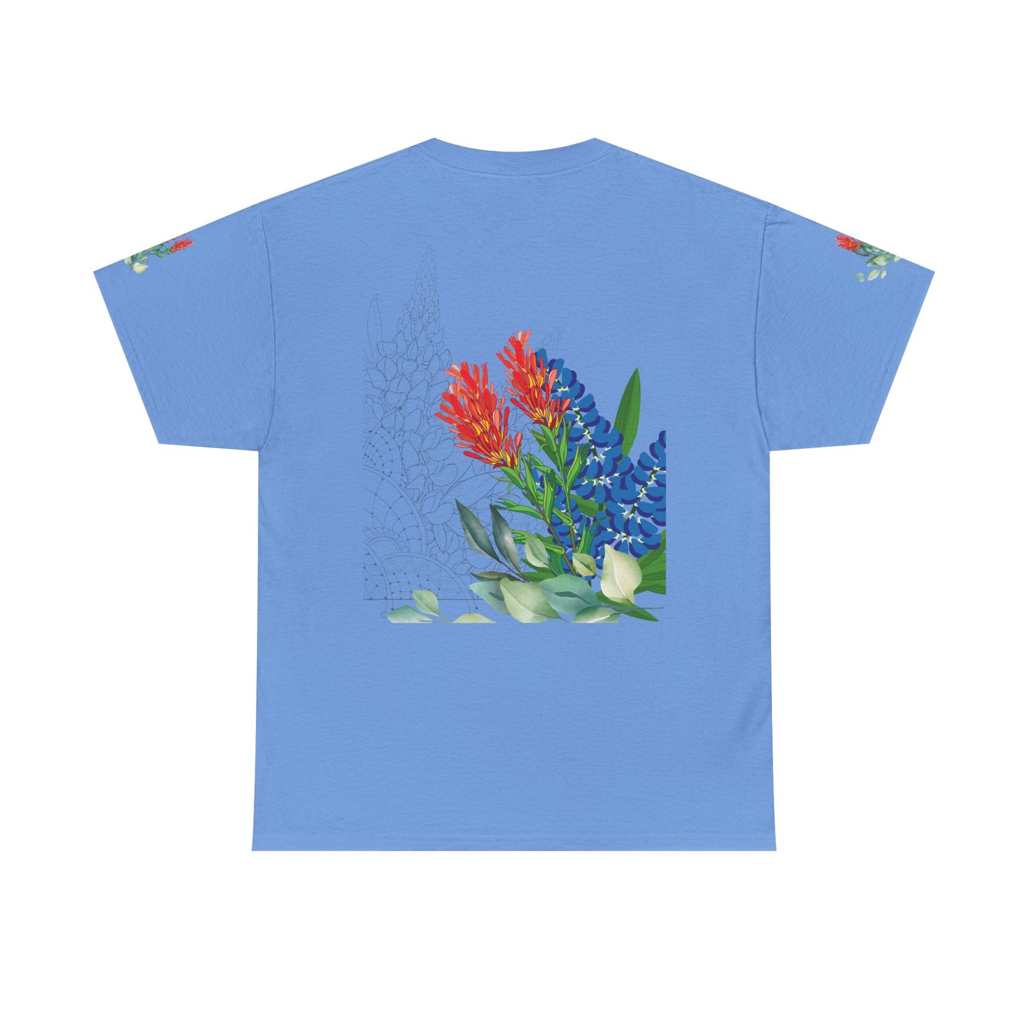 Floral Love Happens Unisex Heavy Cotton Tee