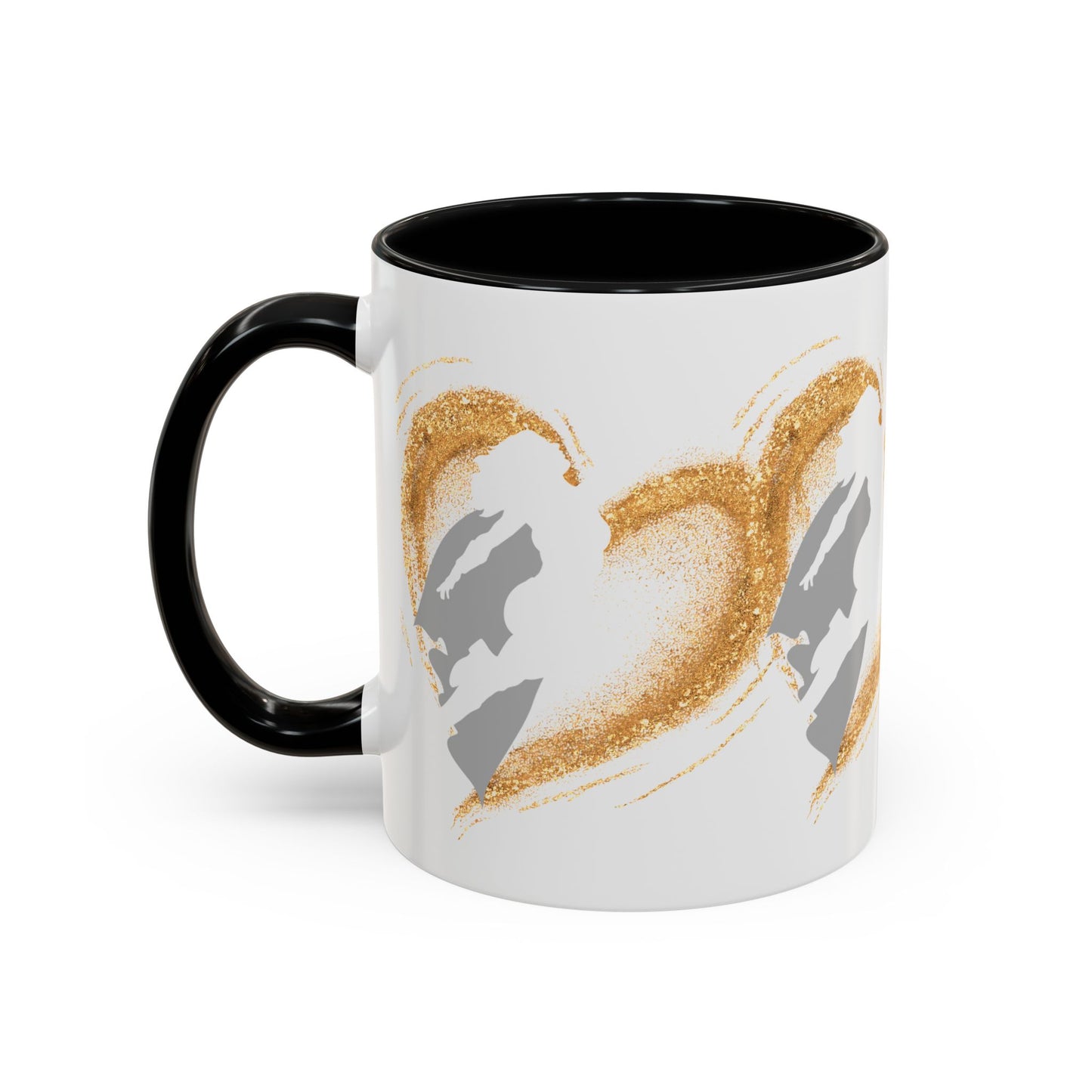 My Hero Mom Accent Coffee Mug - Perfect Gift for Mother's Day or Appreciation