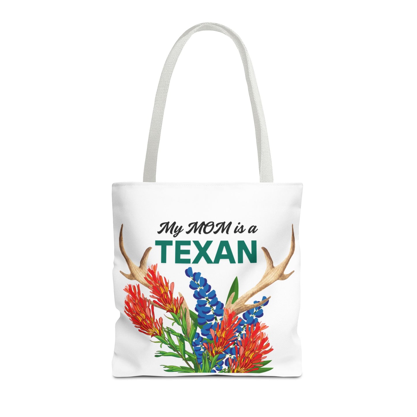 Texas MOM Floral Tote Bag - Perfect for Mother's Day or Southwestern Style Lovers