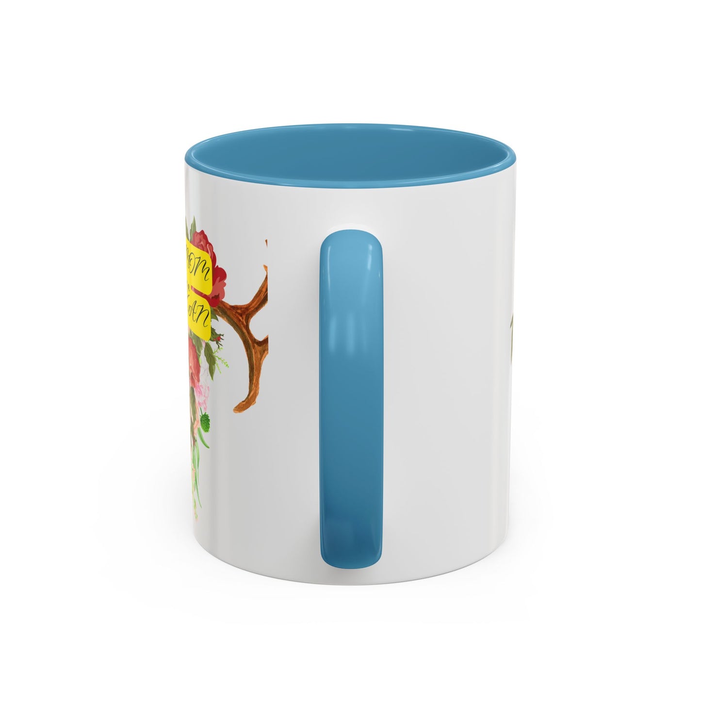 My Mom is a Texan Floral Coffee Mug - Perfect Gift for Mother's Day & Texas Lovers