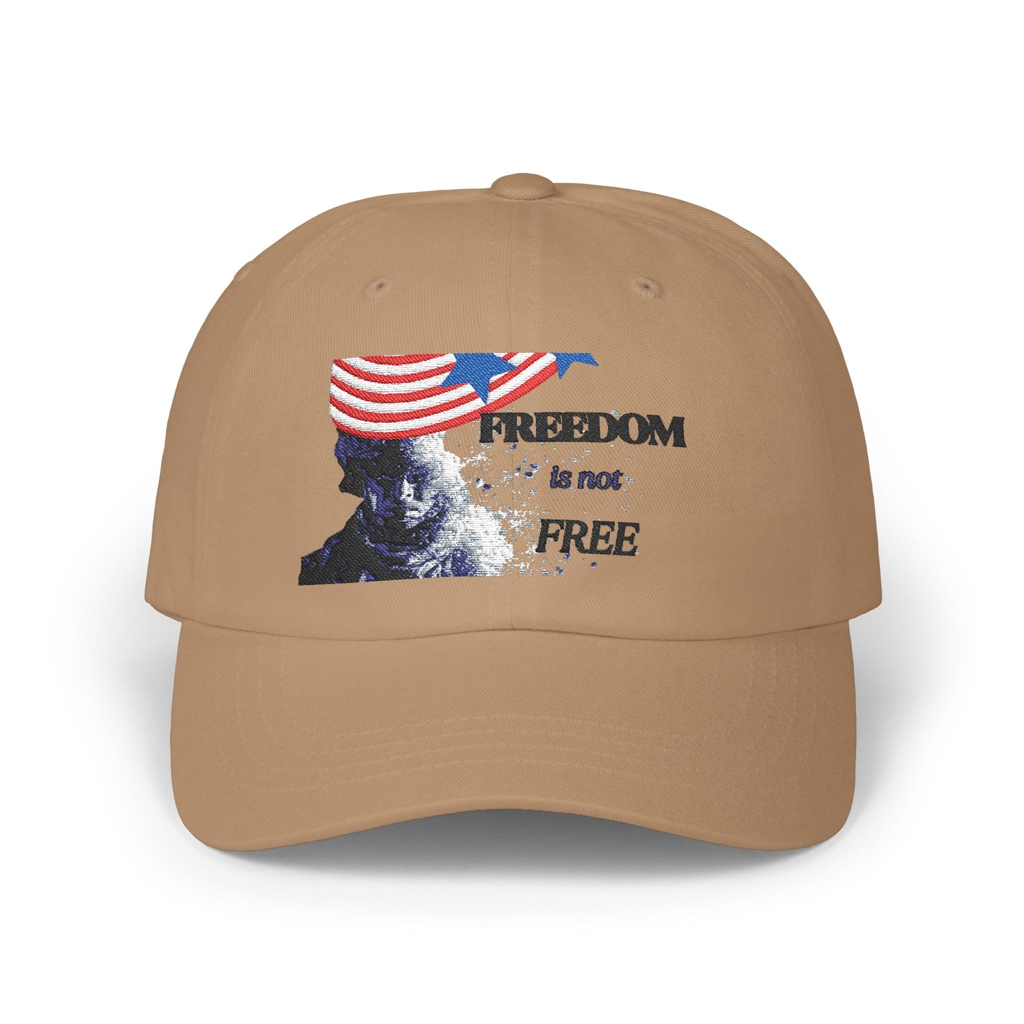 Freedom Is Not Free Hat, Gift for Father’s Day, USA Pride Accessory, Summer Casual Wear, Independence Day Cap