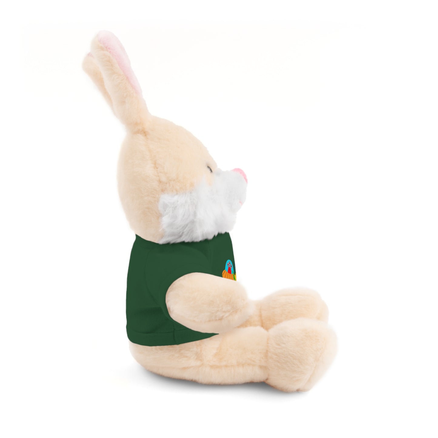 MOM is my Hero Stuffed Animal Tee Bear - Perfect Gift for Kids & Celebrations