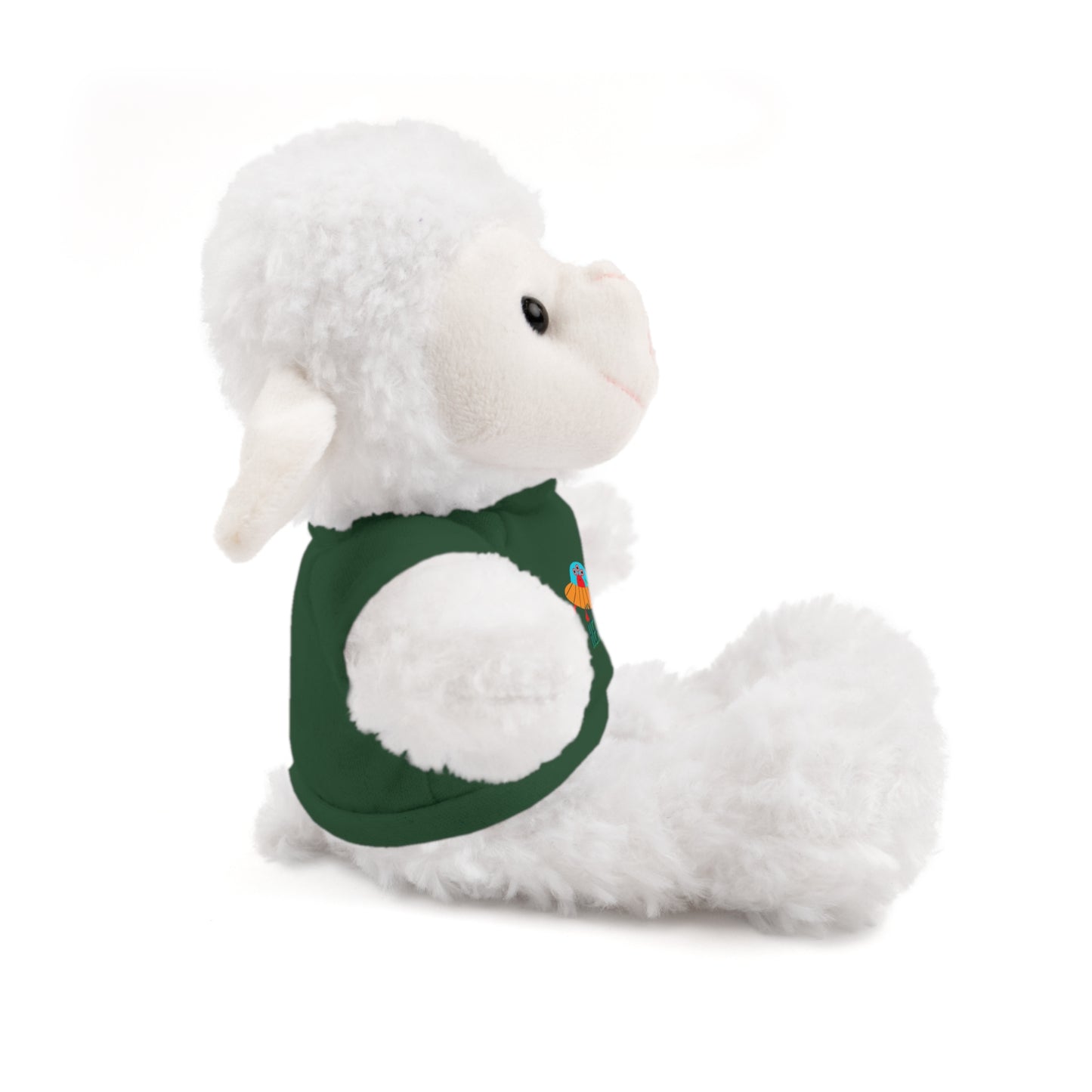 MOM is my Hero Stuffed Animal Tee Bear - Perfect Gift for Kids & Celebrations