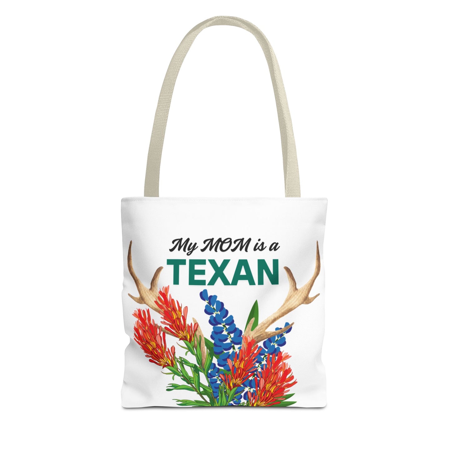 Texas MOM Floral Tote Bag - Perfect for Mother's Day or Southwestern Style Lovers