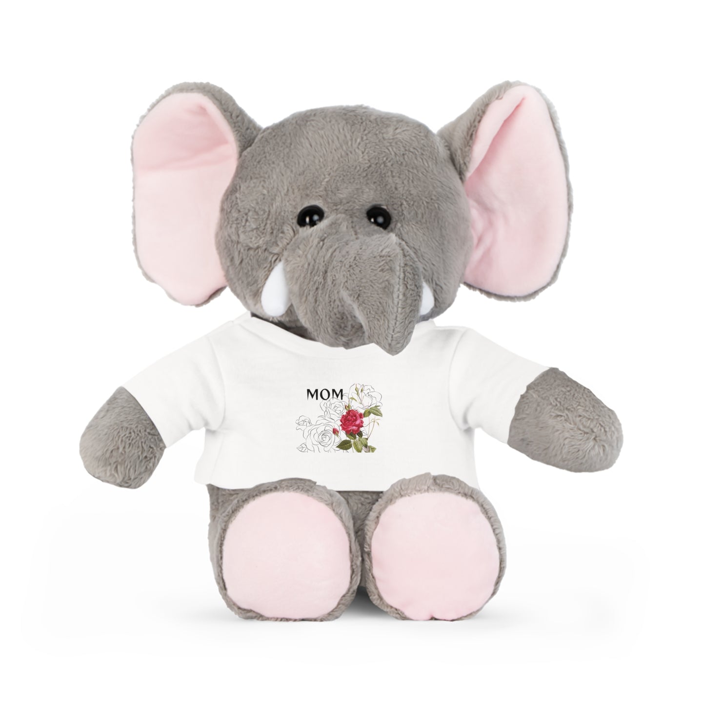 Mom - Floral T-Shirt Bear