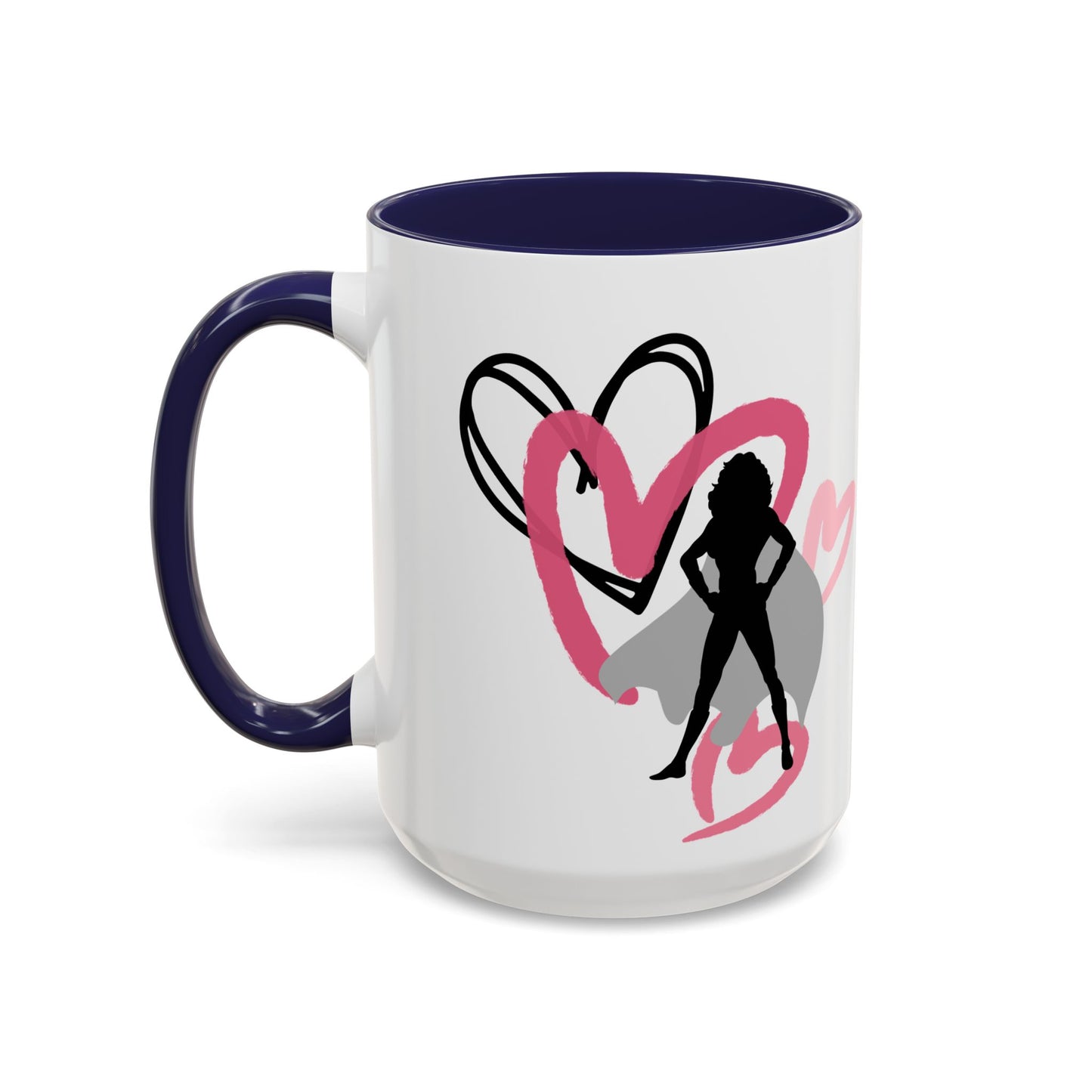 My Mom My Hero My Heart Coffee Mug - Heartfelt Gift for Mother's Day