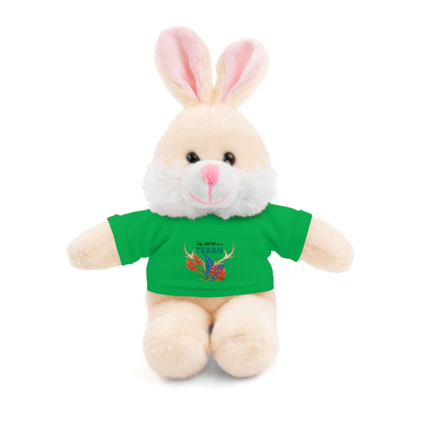 Texas MOM-Themed Stuffed Animal with Tee - Perfect Gift for Kids and Collectors