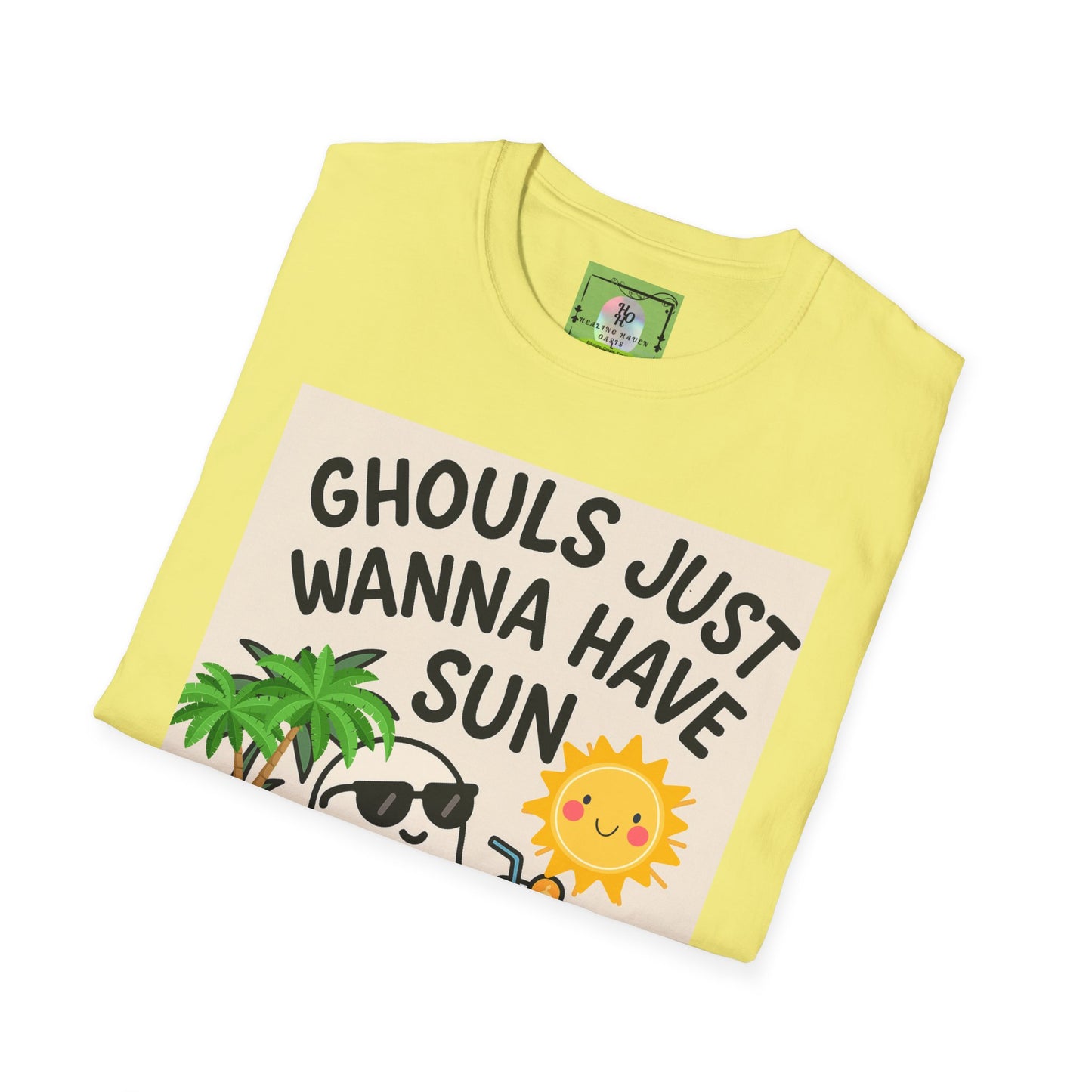 Ghouls Having Fun T-Shirt — Summer Meets Halloween Funny Tee