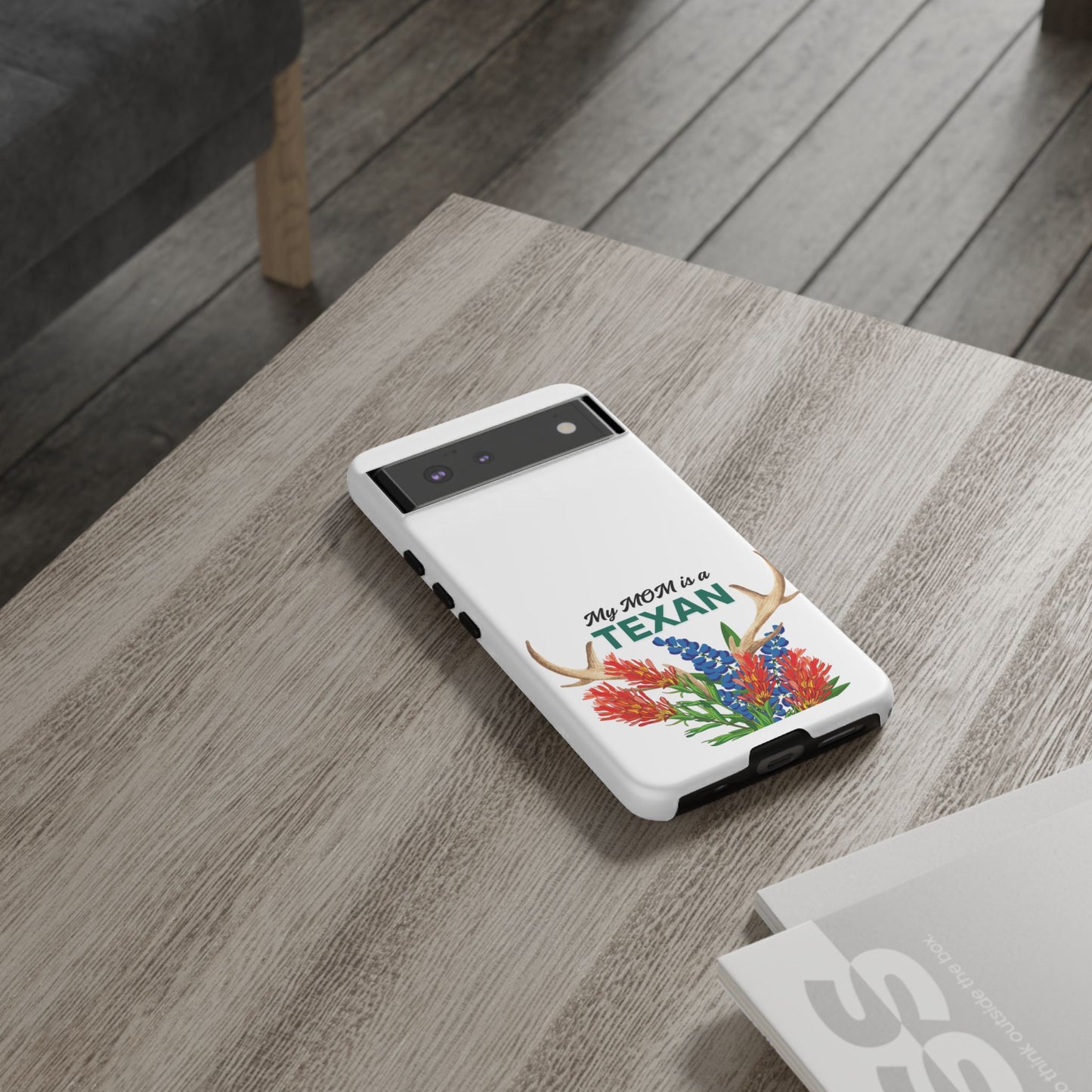 Texas MOM Phone Case - Tough & Stylish Floral Design