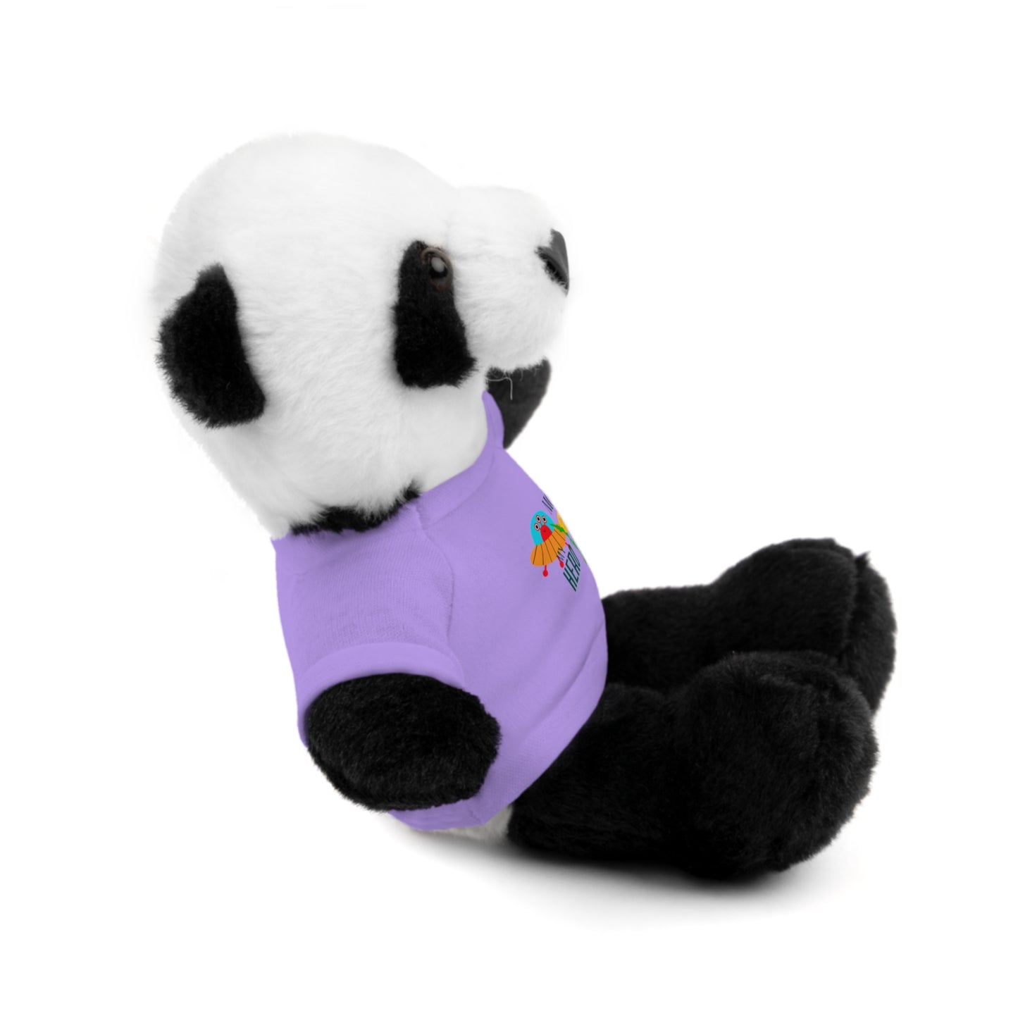 MOM is my Hero Stuffed Animal Tee Bear - Perfect Gift for Kids & Celebrations