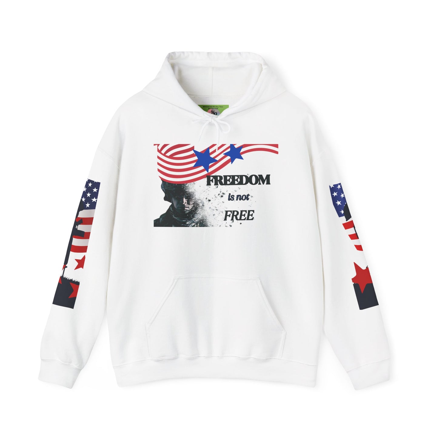 Freedom is Not Free-Veteran's Day Apparel, Independence Day Hoodie