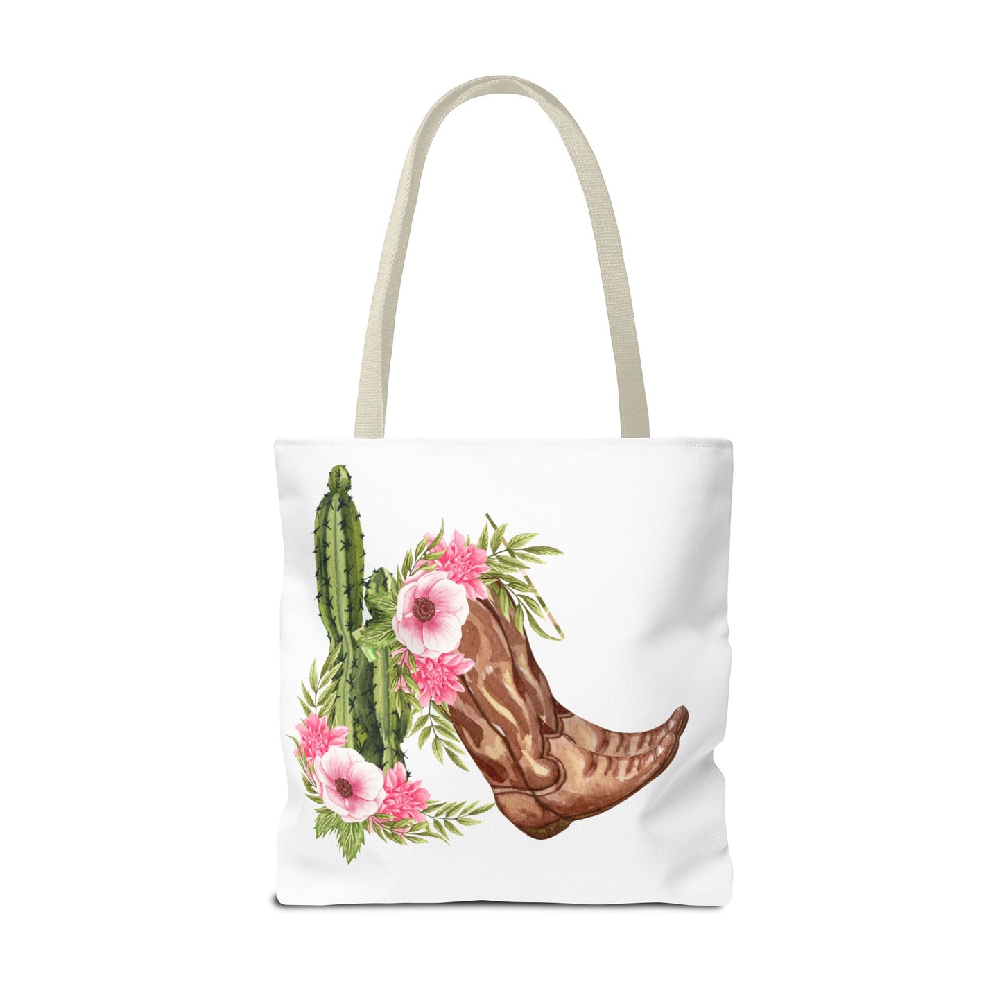 My MOM is a Texan Floral Western Tote Bag - Perfect for Moms Who Love Texas