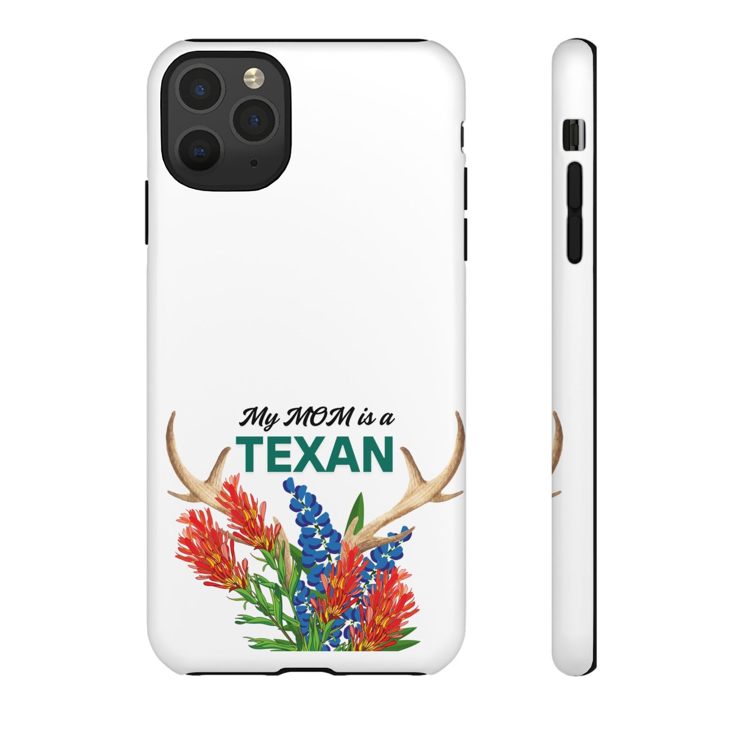 Texas MOM Phone Case - Tough & Stylish Floral Design