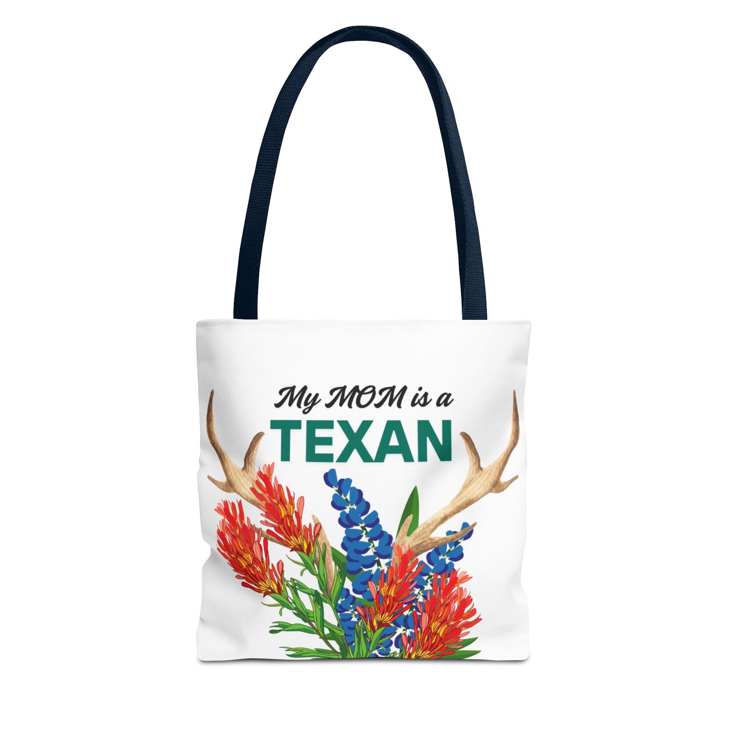 Texas MOM Floral Tote Bag - Perfect for Mother's Day or Southwestern Style Lovers