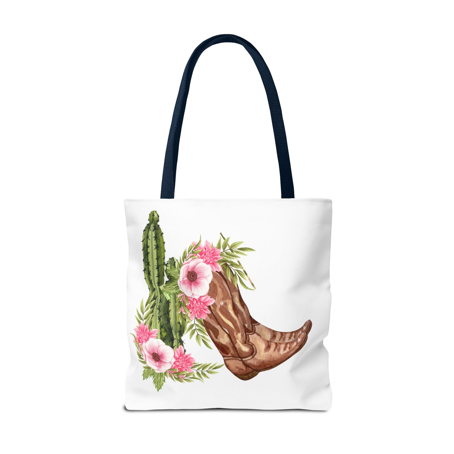 My MOM is a Texan Floral Western Tote Bag - Perfect for Moms Who Love Texas