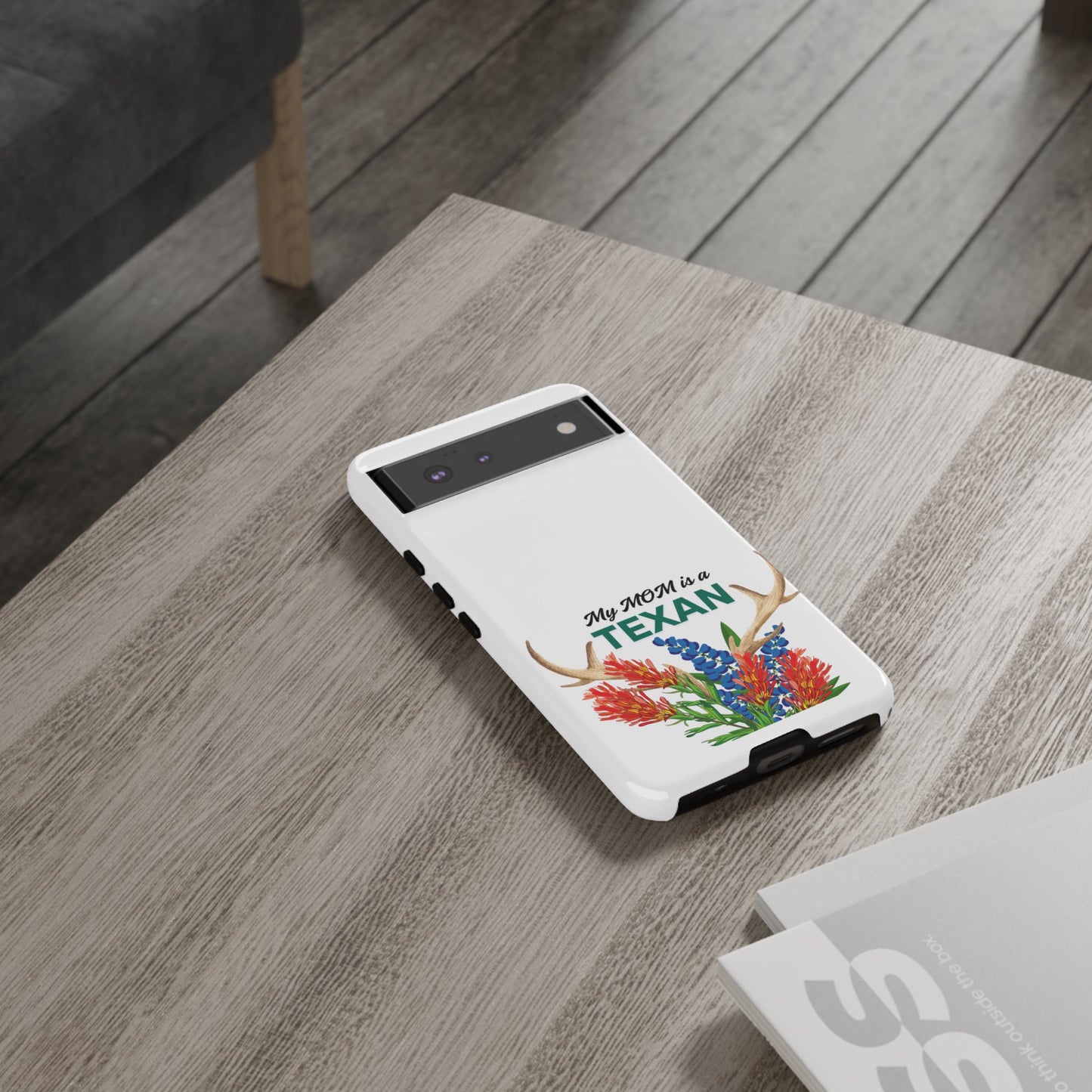 Texas MOM Phone Case - Tough & Stylish Floral Design