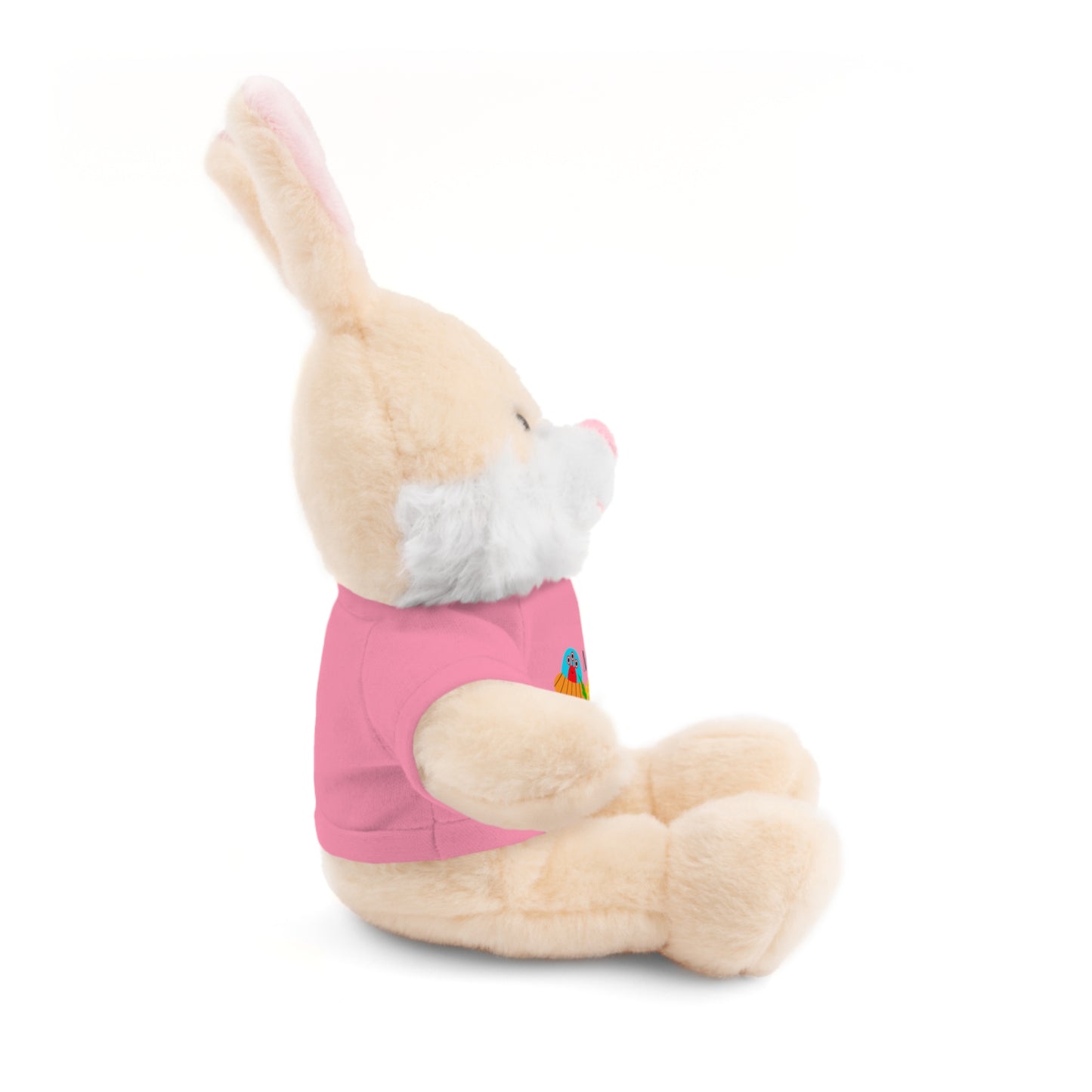 MOM is my Hero Stuffed Animal Tee Bear - Perfect Gift for Kids & Celebrations