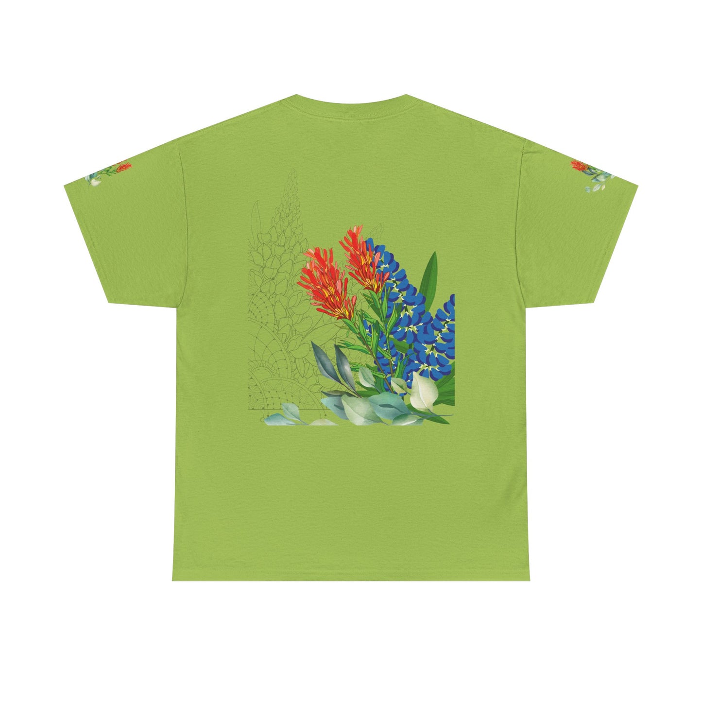 Floral Love Happens Unisex Heavy Cotton Tee