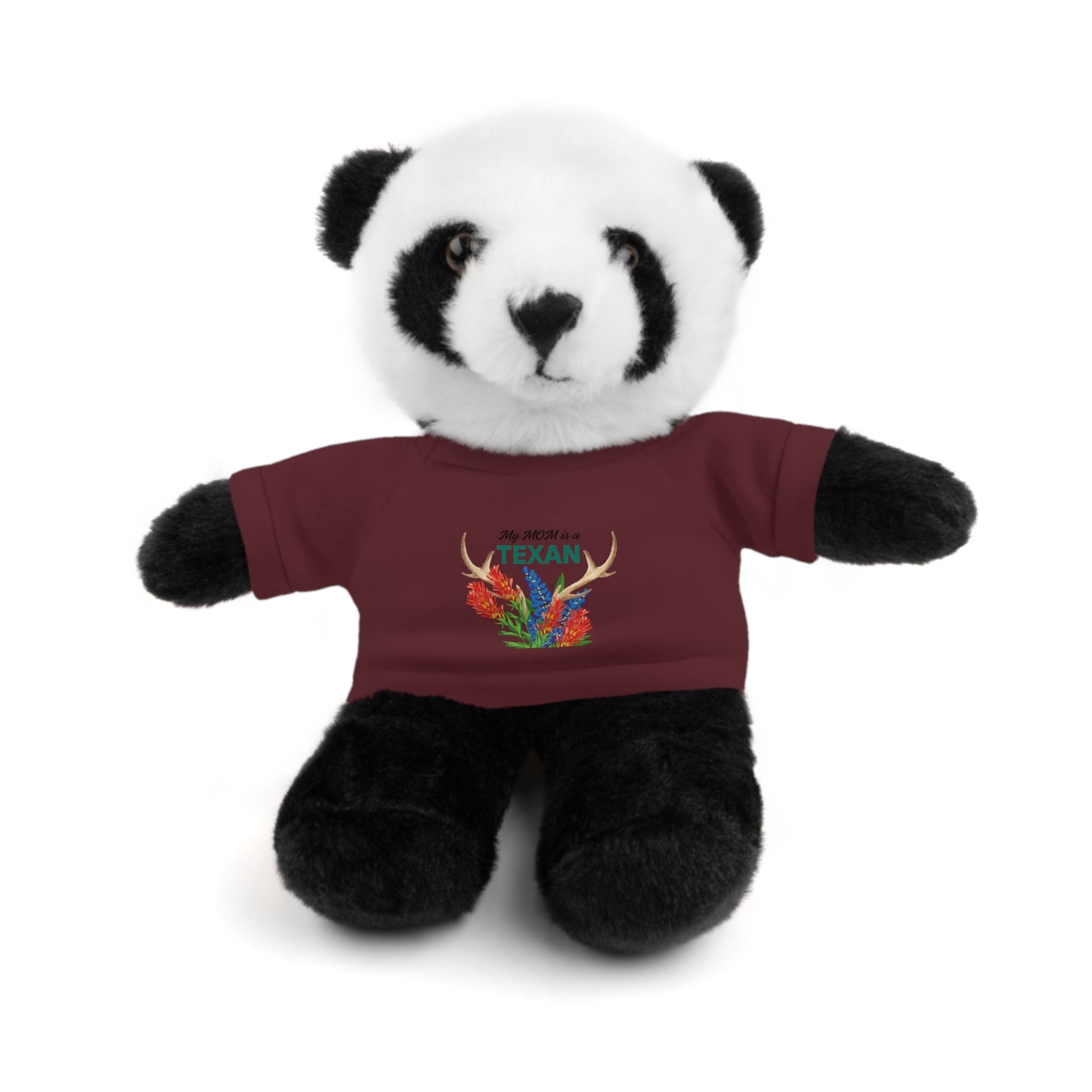 Texas MOM-Themed Stuffed Animal with Tee - Perfect Gift for Kids and Collectors
