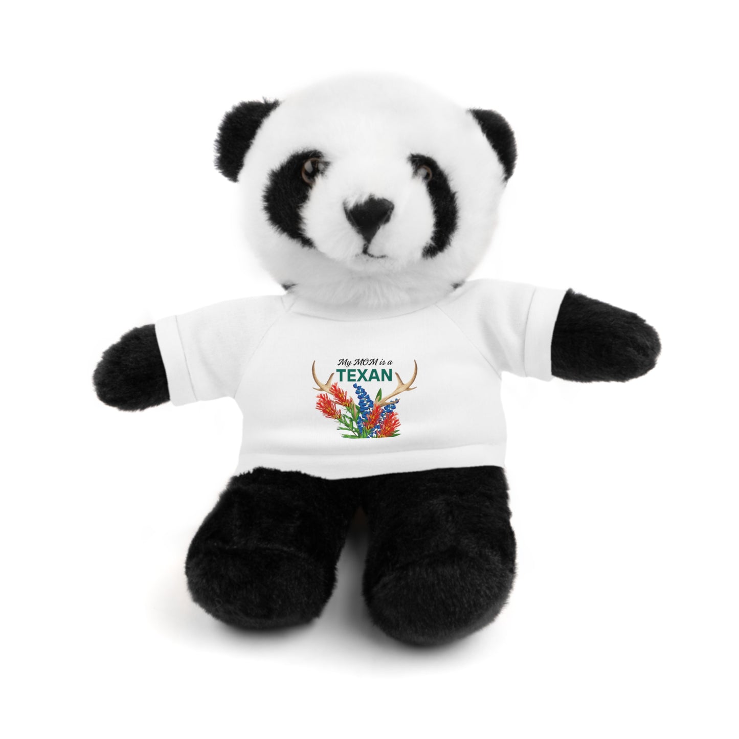 Texas MOM-Themed Stuffed Animal with Tee - Perfect Gift for Kids and Collectors